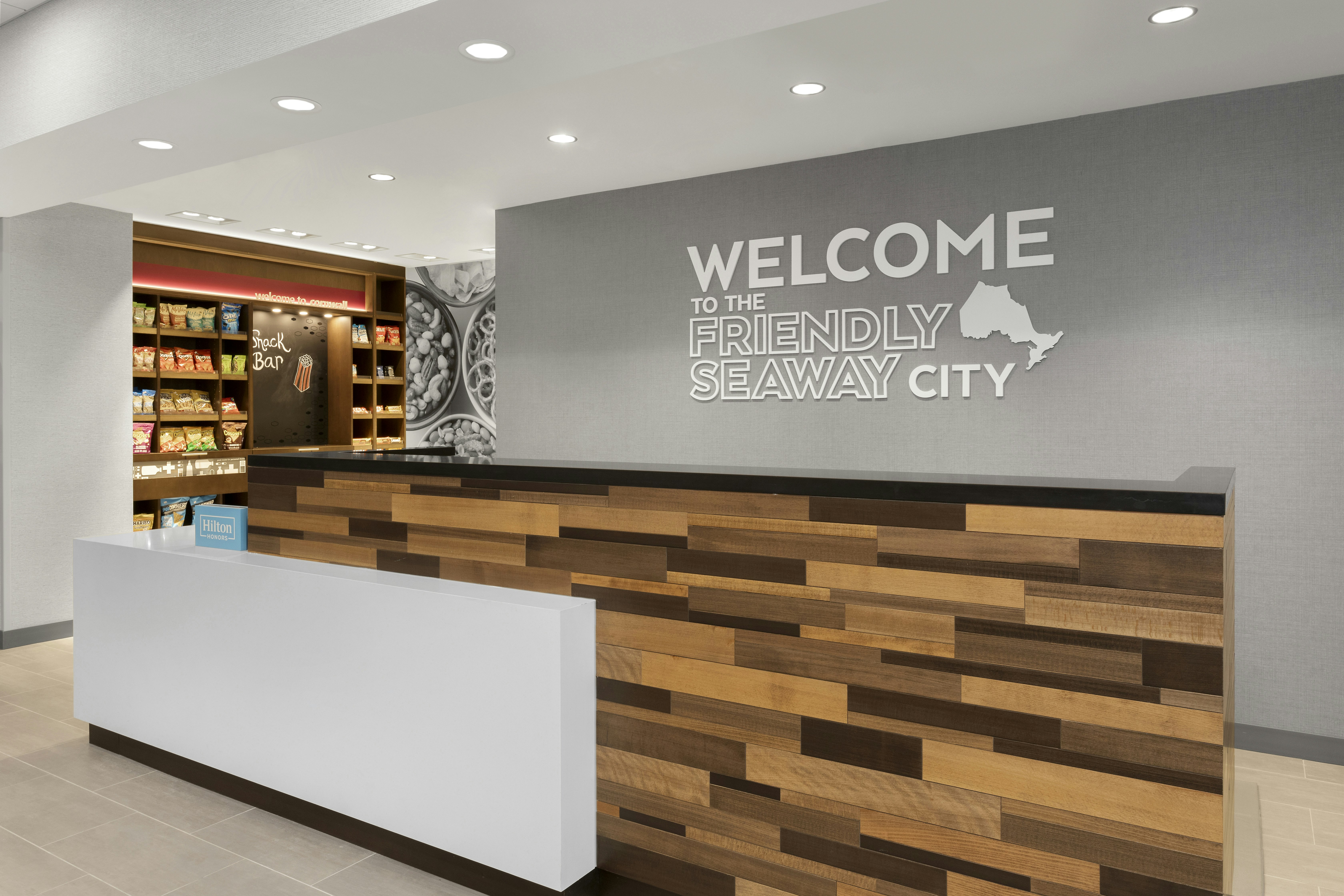 Lobby at Hampton Inn by Hilton Cornwall, CORNWALL - ONTARIO