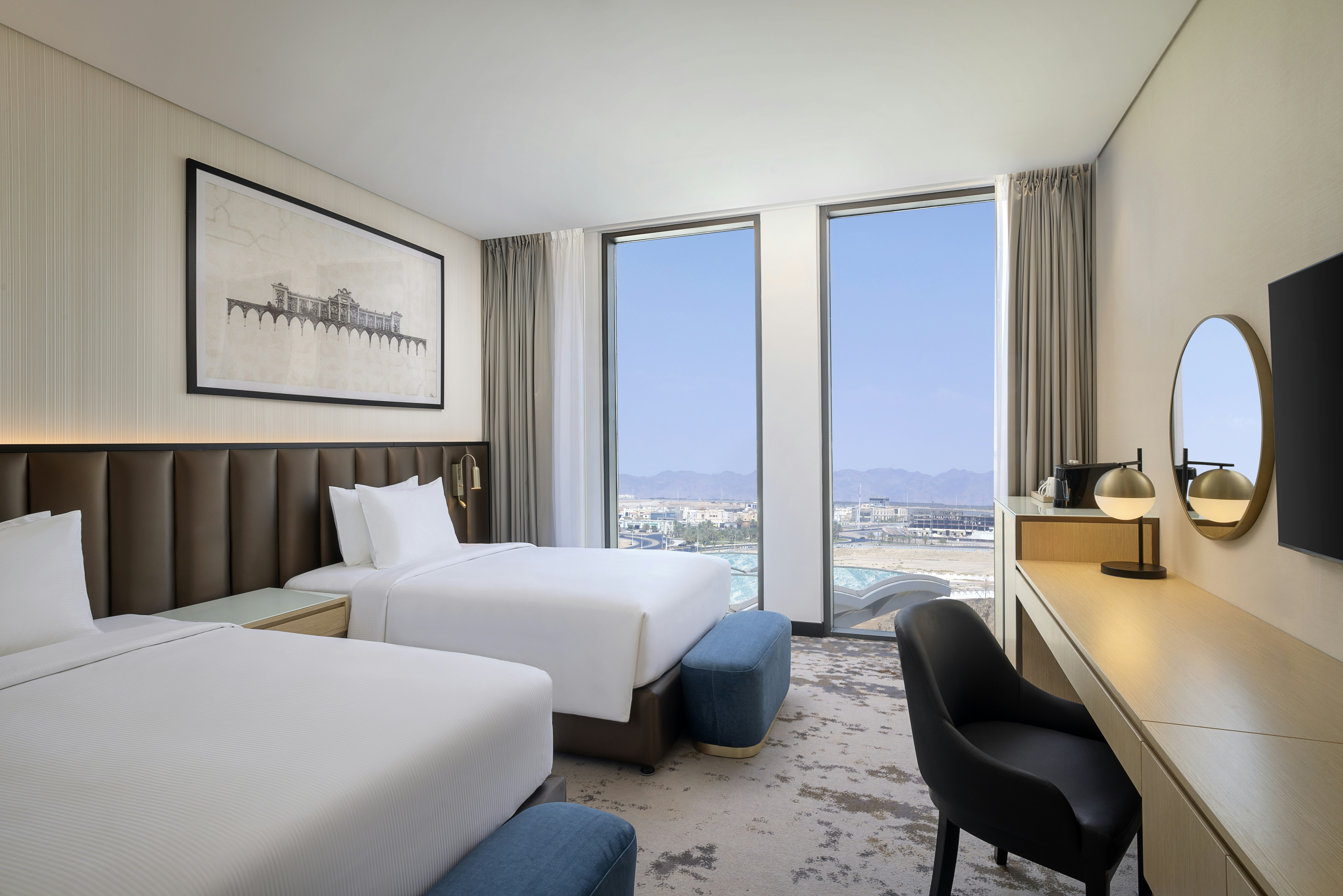 GUEST ROOM, TWIN BEDS