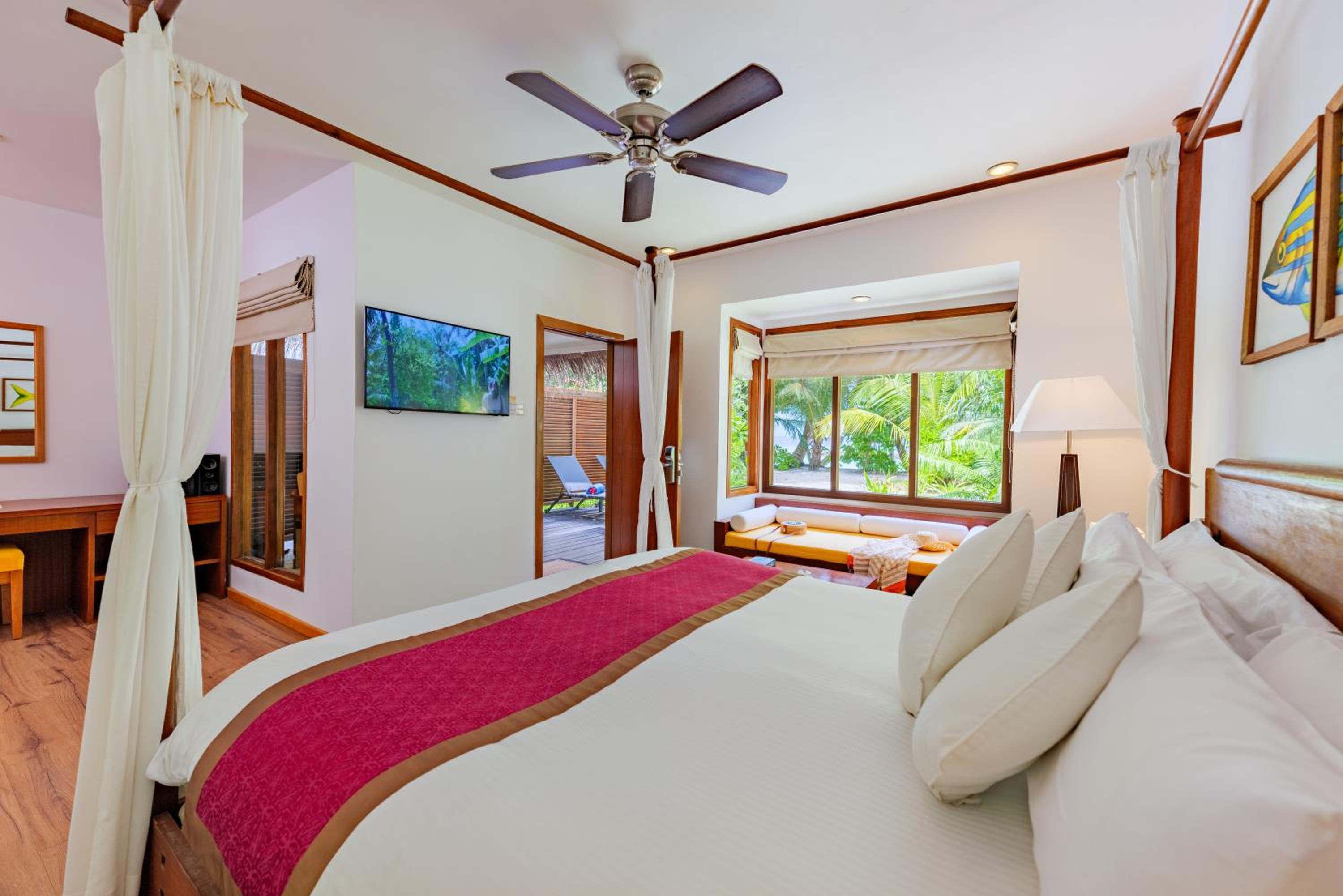 Beach, Bungalow