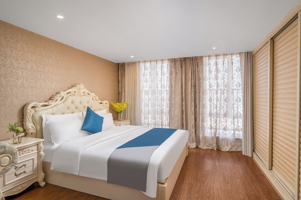 غرفة بزنس بسرير كوين، Yoyo International Apartment 4/10