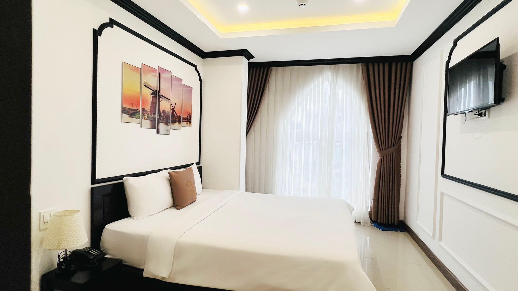 غرفة ديلوكس بسرير كينج، Phuong Dong Hotel & Apartment 2/2