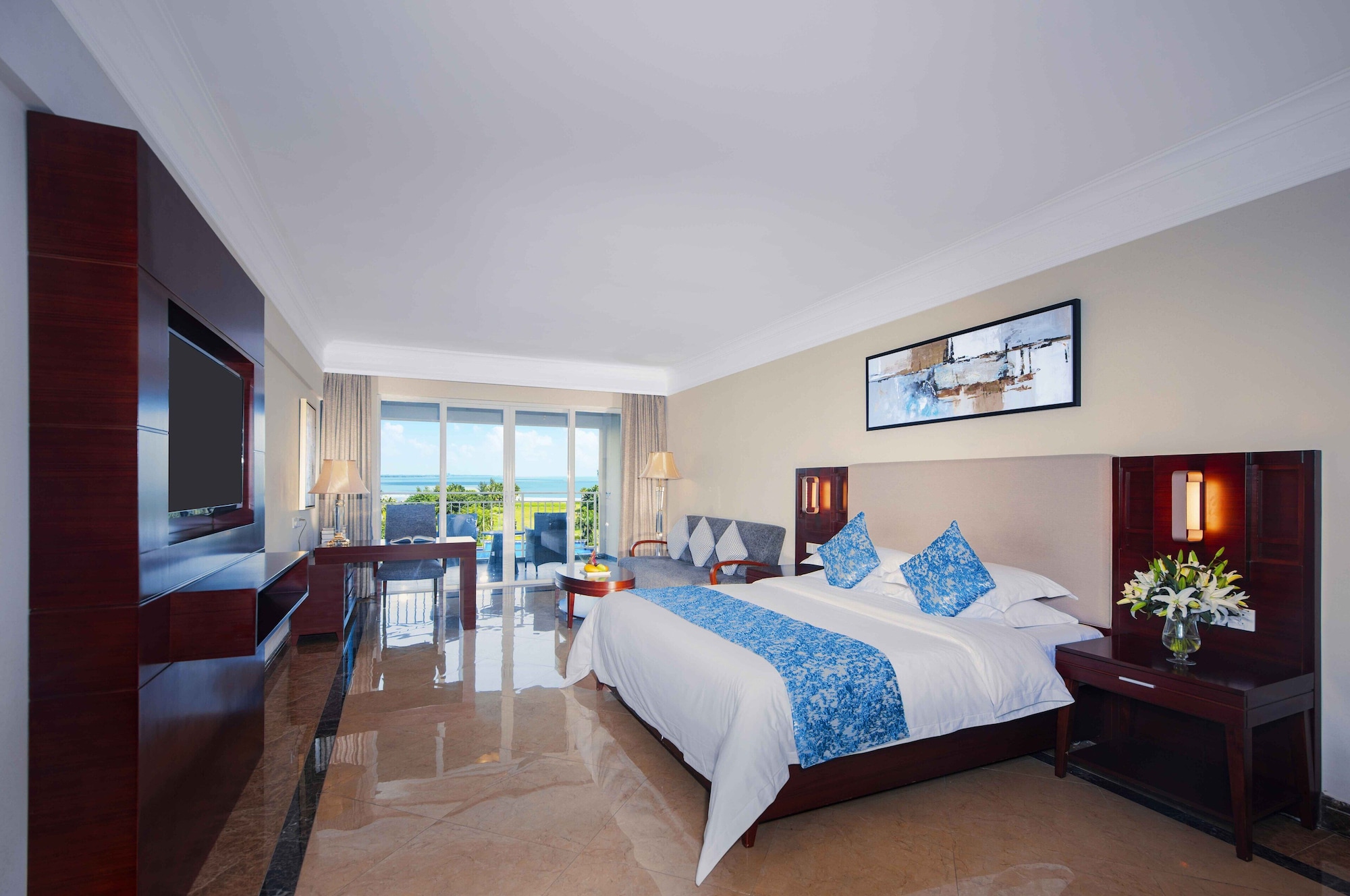 Serenity, Garden, King Bed
