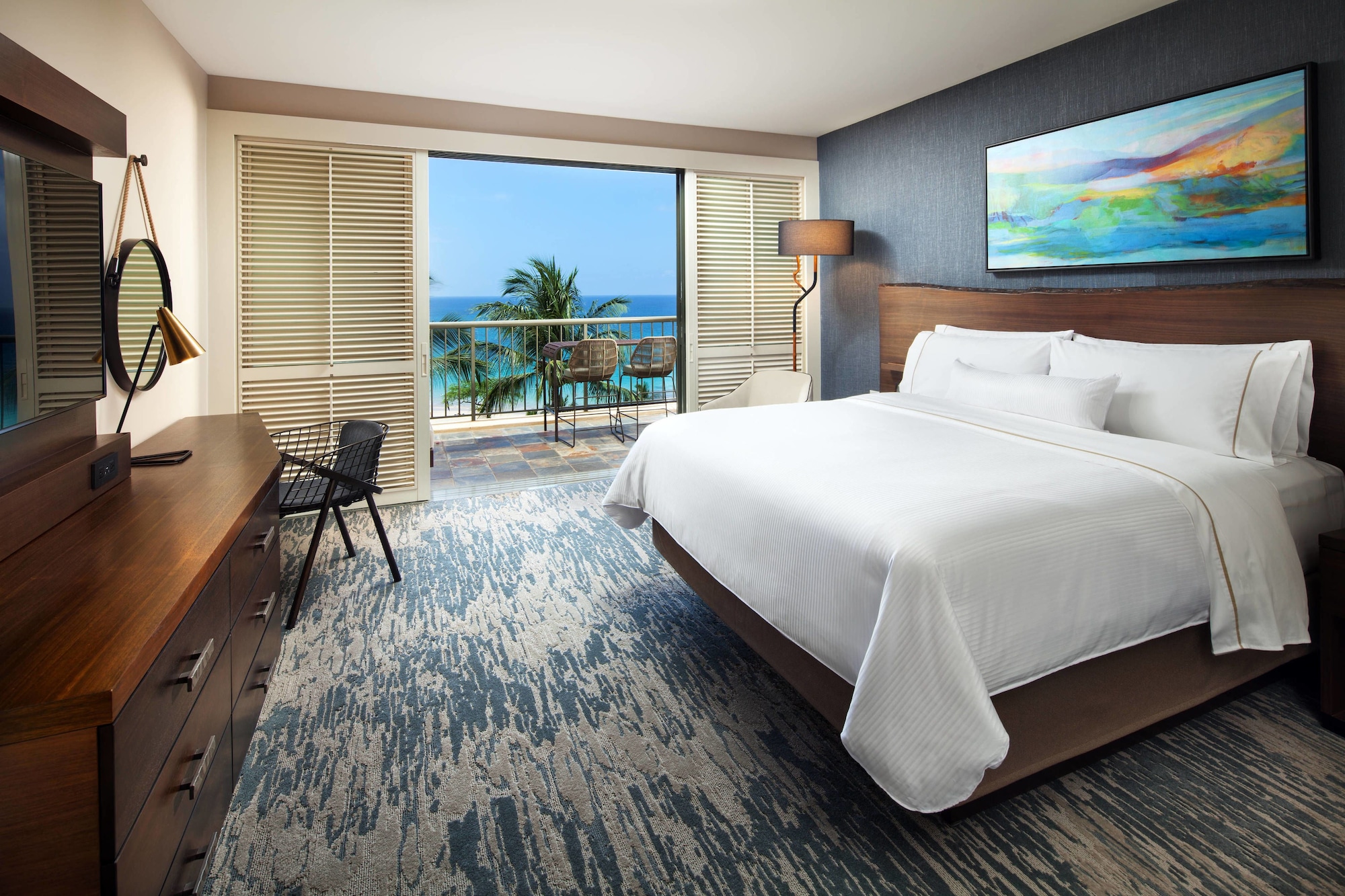 1 Bedroom, Ocean, Premier, Suite, King Bed, Ocean View, Balcony