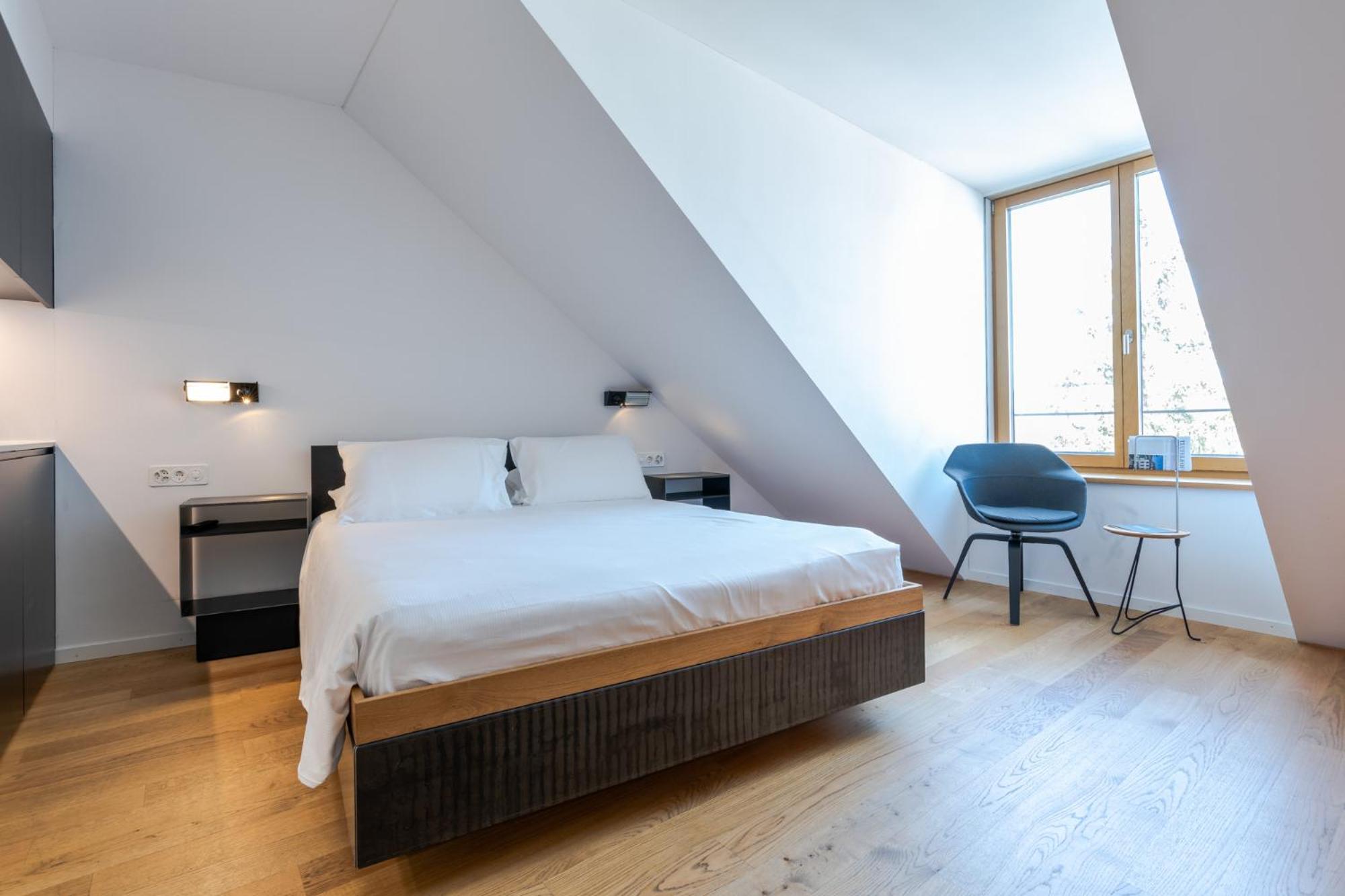 Room, Double Bed, Attic