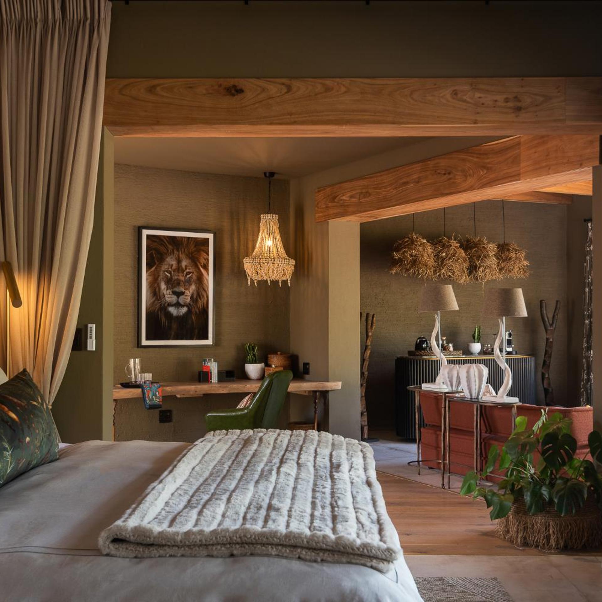 جناح ديلوكس، Lush Private Game Lodge 9/9