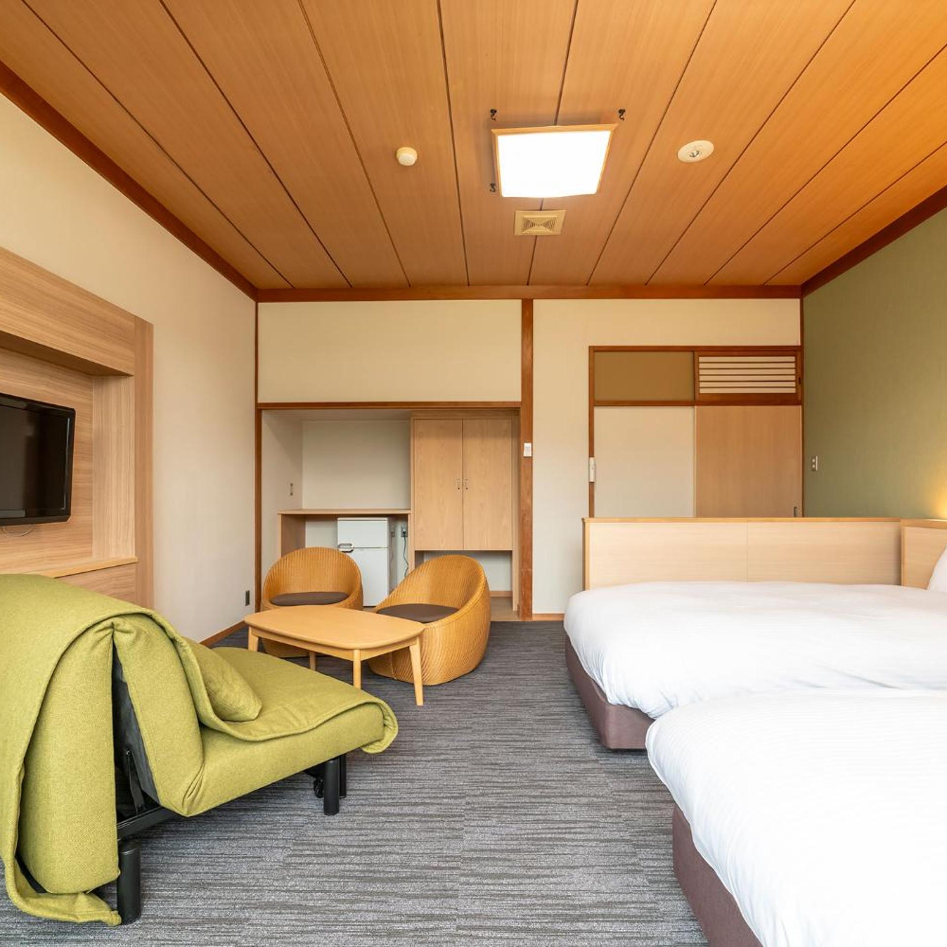 Superior, Twin Beds, Riverside، Oedo Onsen Monogatari Kinosaki Onsen Kinosaki 5/8