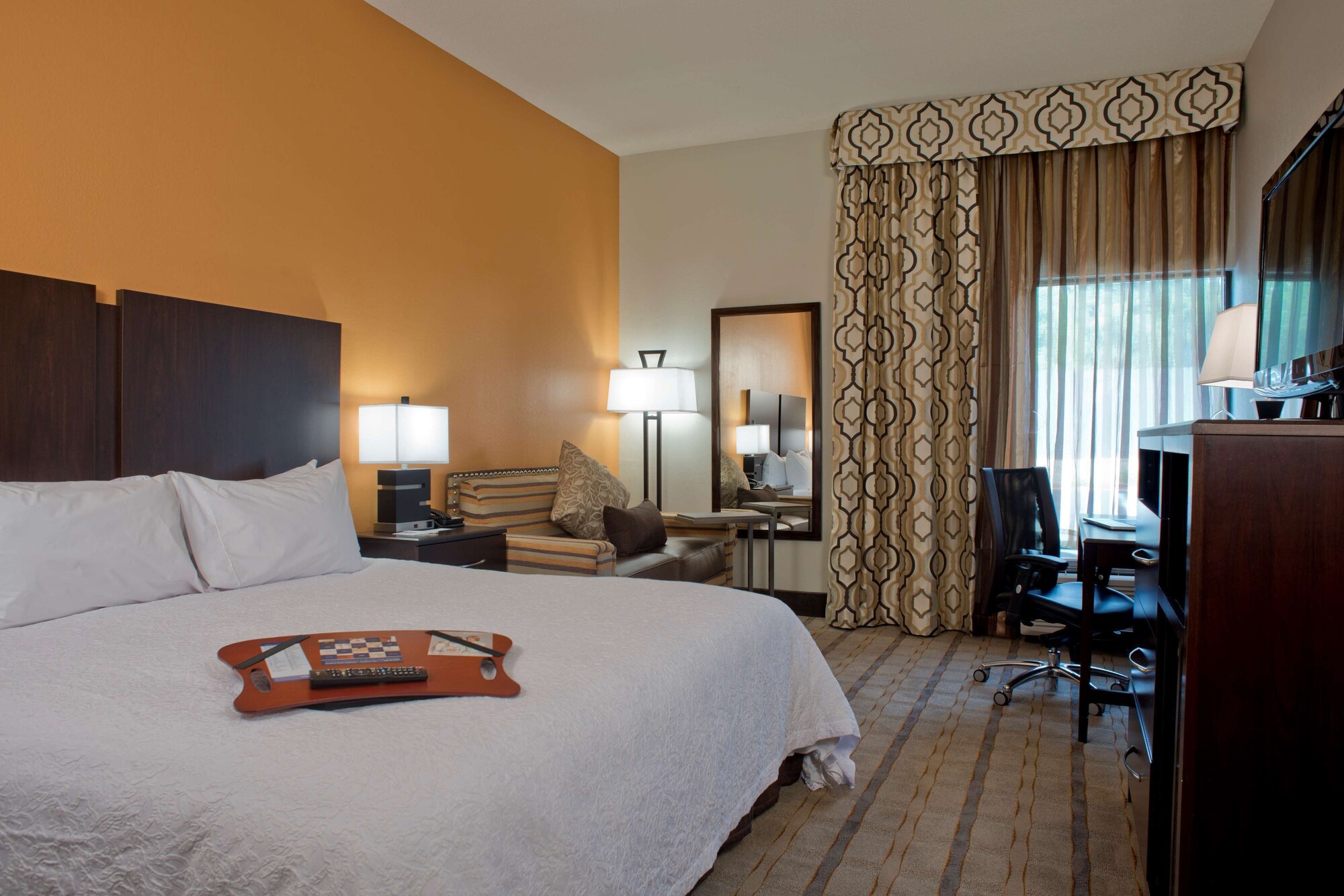 Room, King Bed, Sofa, Accessible