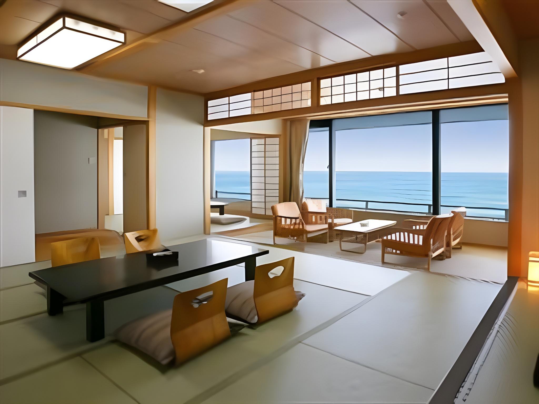 Japanese, Connecting, Sea View