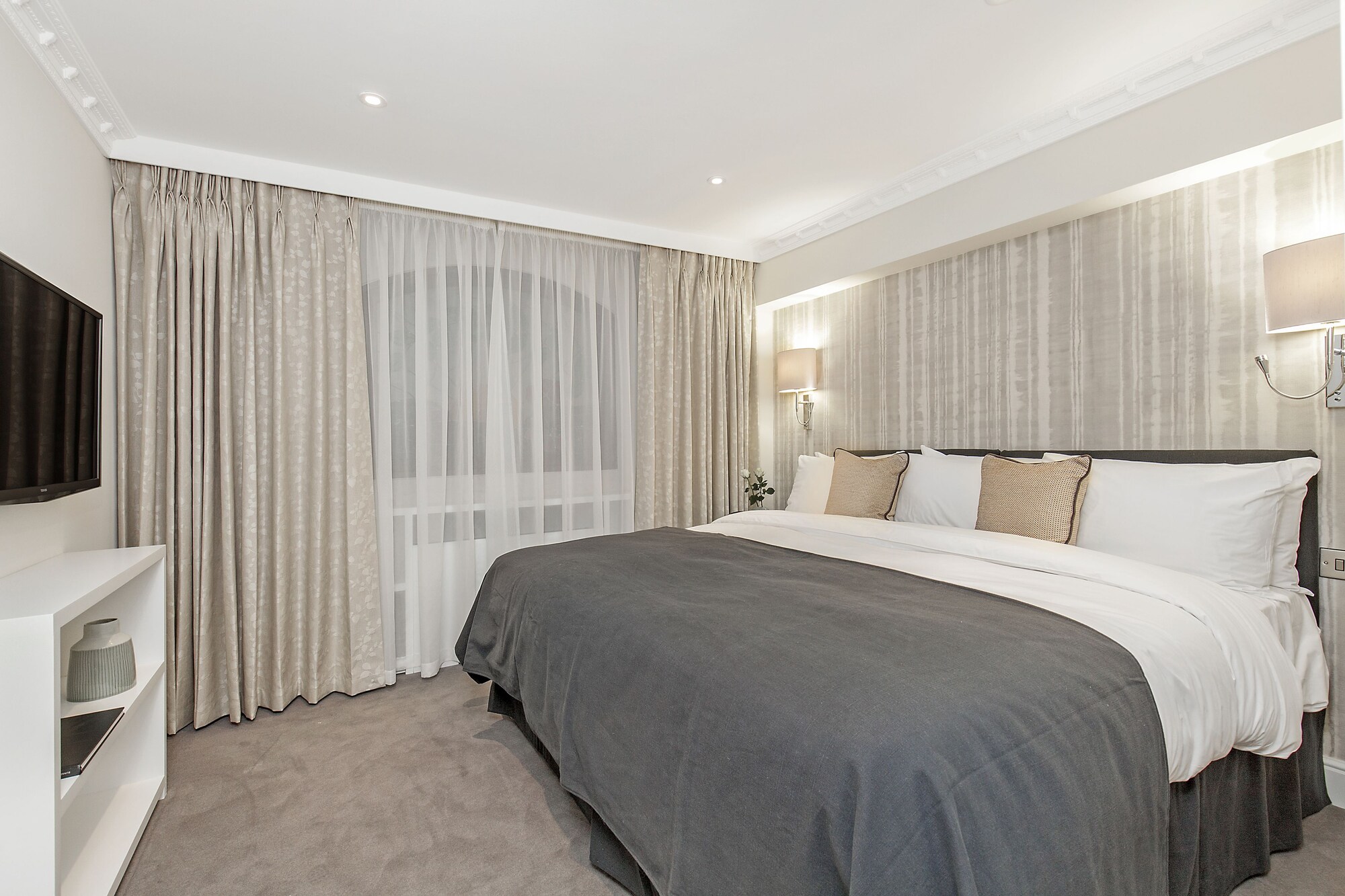 شقة تنفيذية بسريرين كينج بغرفتي نوم، Mayfair House 3/10