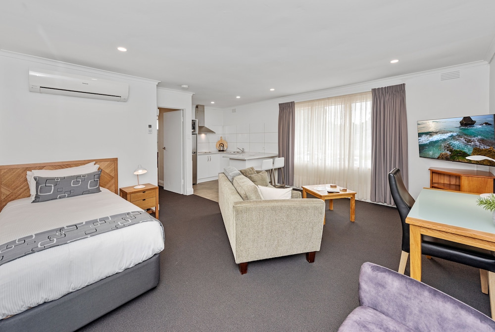 شقة سوبيريور بسرير كوين وسرير فردي، Fawkner Suites Serviced Apartments 2/5