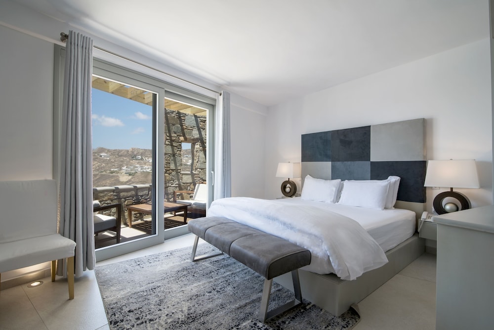 جناح ديلوكس بسرير مزدوج بإطلالة على البحر بمسبح خاص، Smy Mykonos Suites Villas 2/9