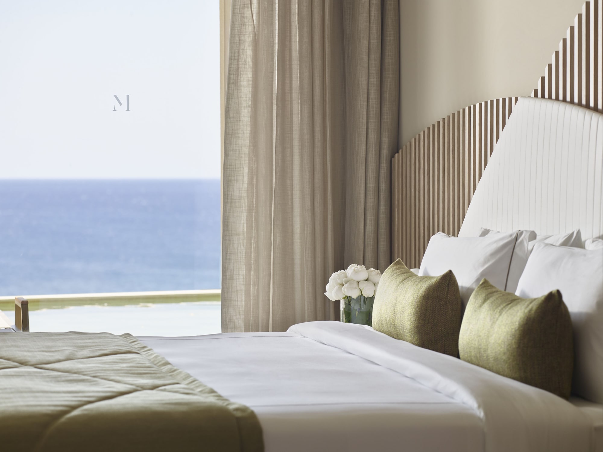 غرفة بريميير بسريرين منفصلين بإطلالة على البحر، Mayia Exclusive Resort and Spa - Adults Only 2/3