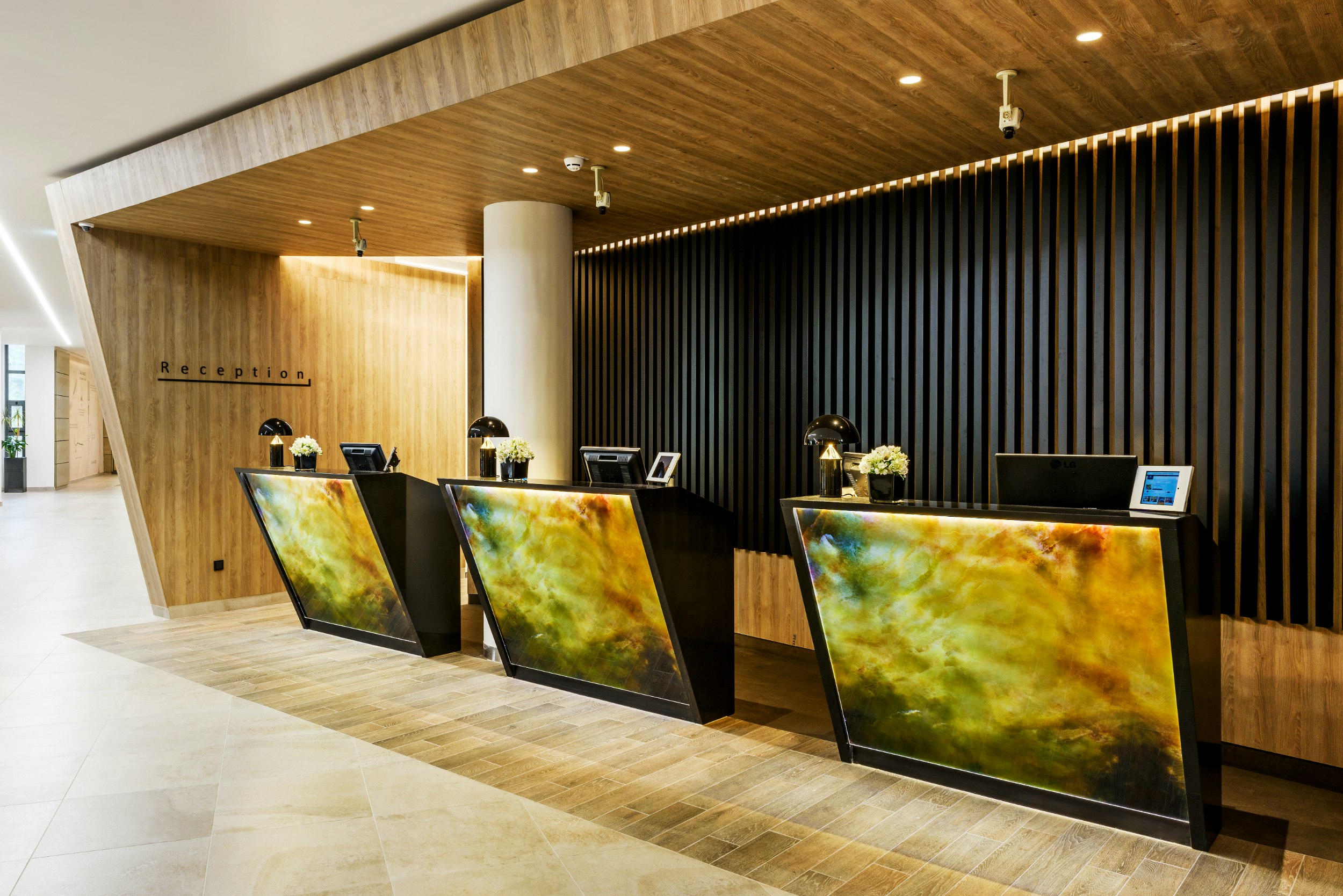 Lobby at DANUBIUS HOTEL HELIA, BUDAPEST