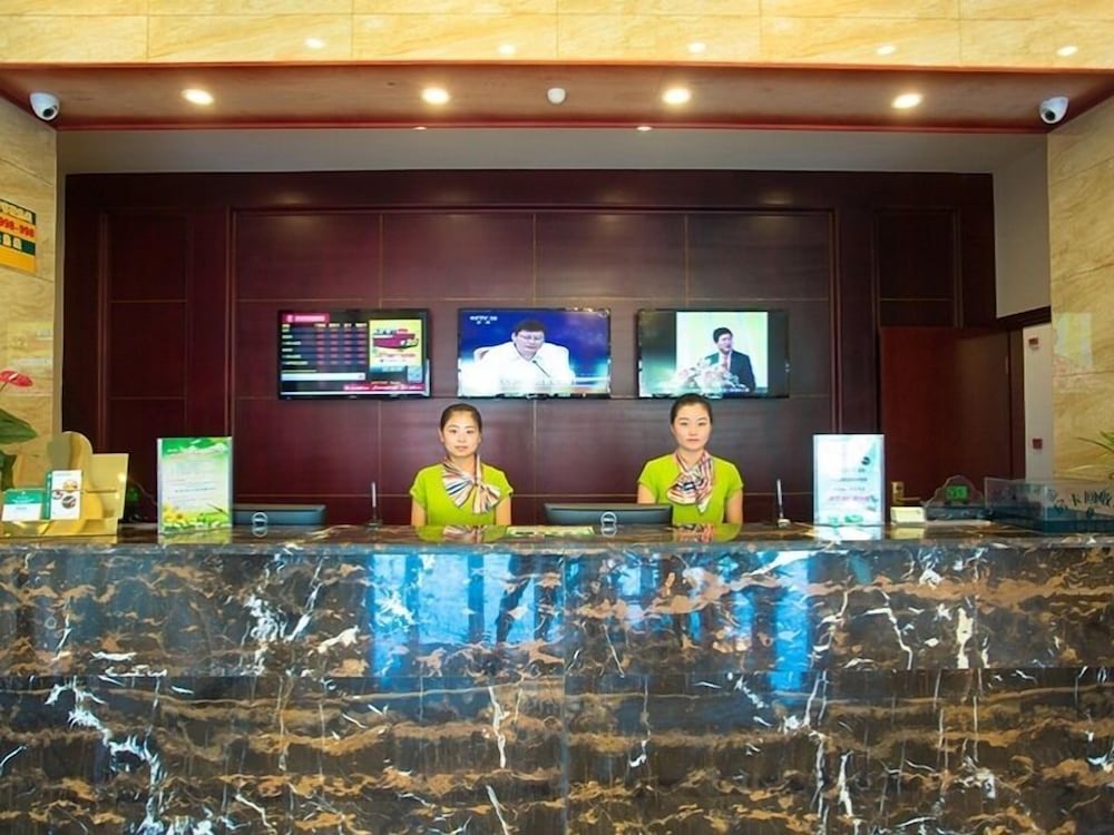 Lobby at Greentree Inn International Film City South JinShan Rd Express Hotel, SUZHOU