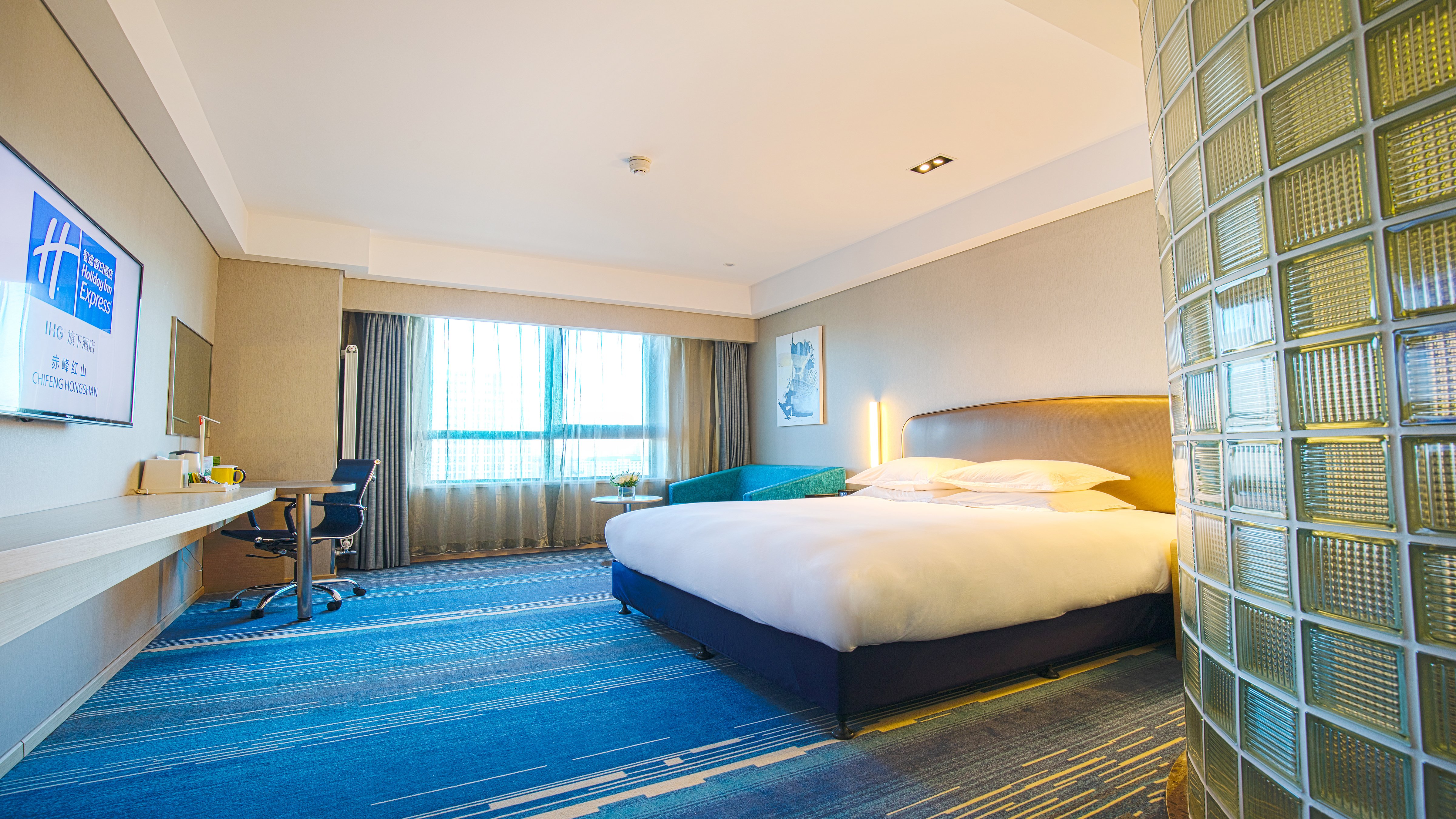 غرفة بسرير كينج، HOLIDAY INN EXPRESS CHIFENG HONGSHAN 2/3