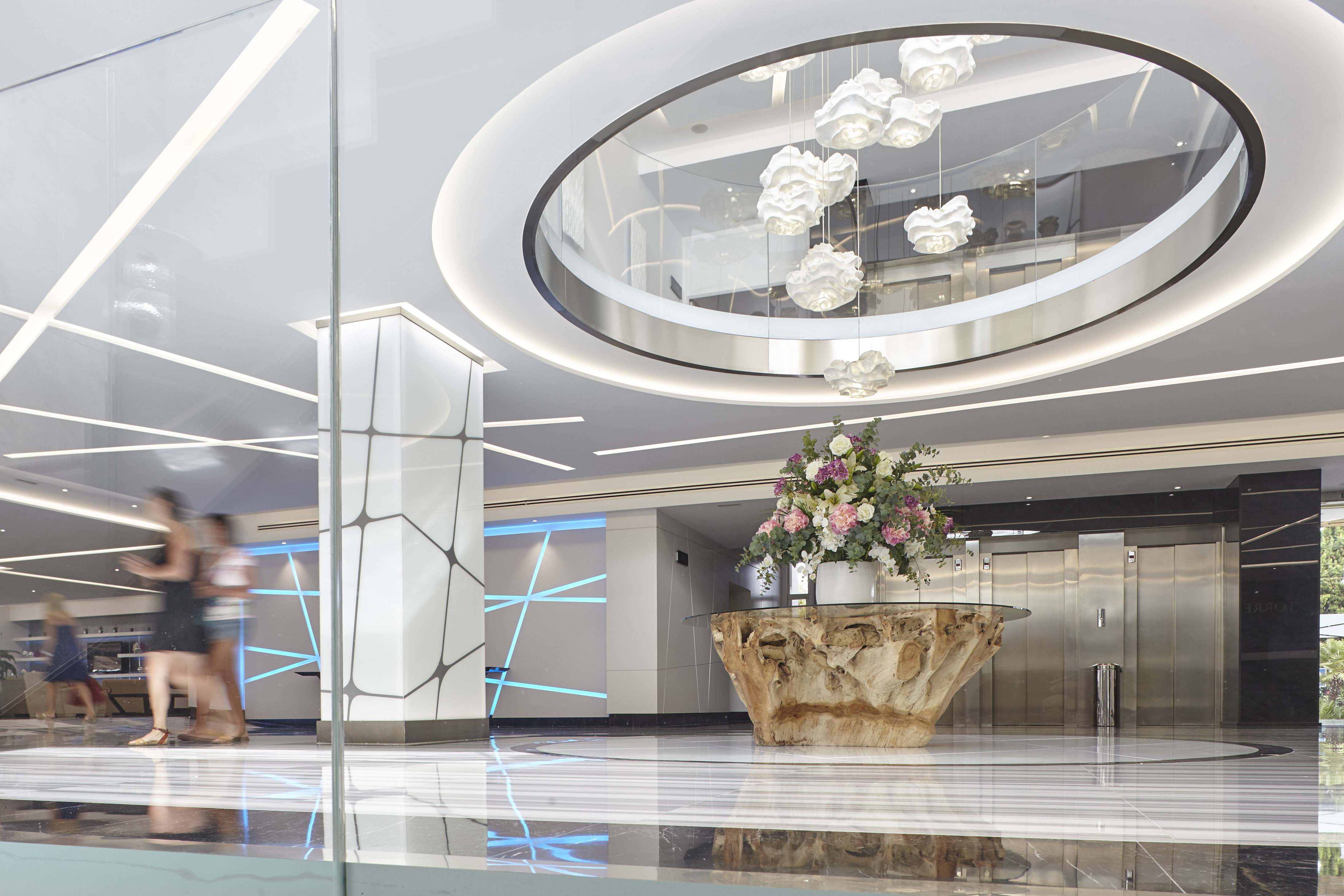 Lobby at Torre Del Mar Hotel, IBIZA