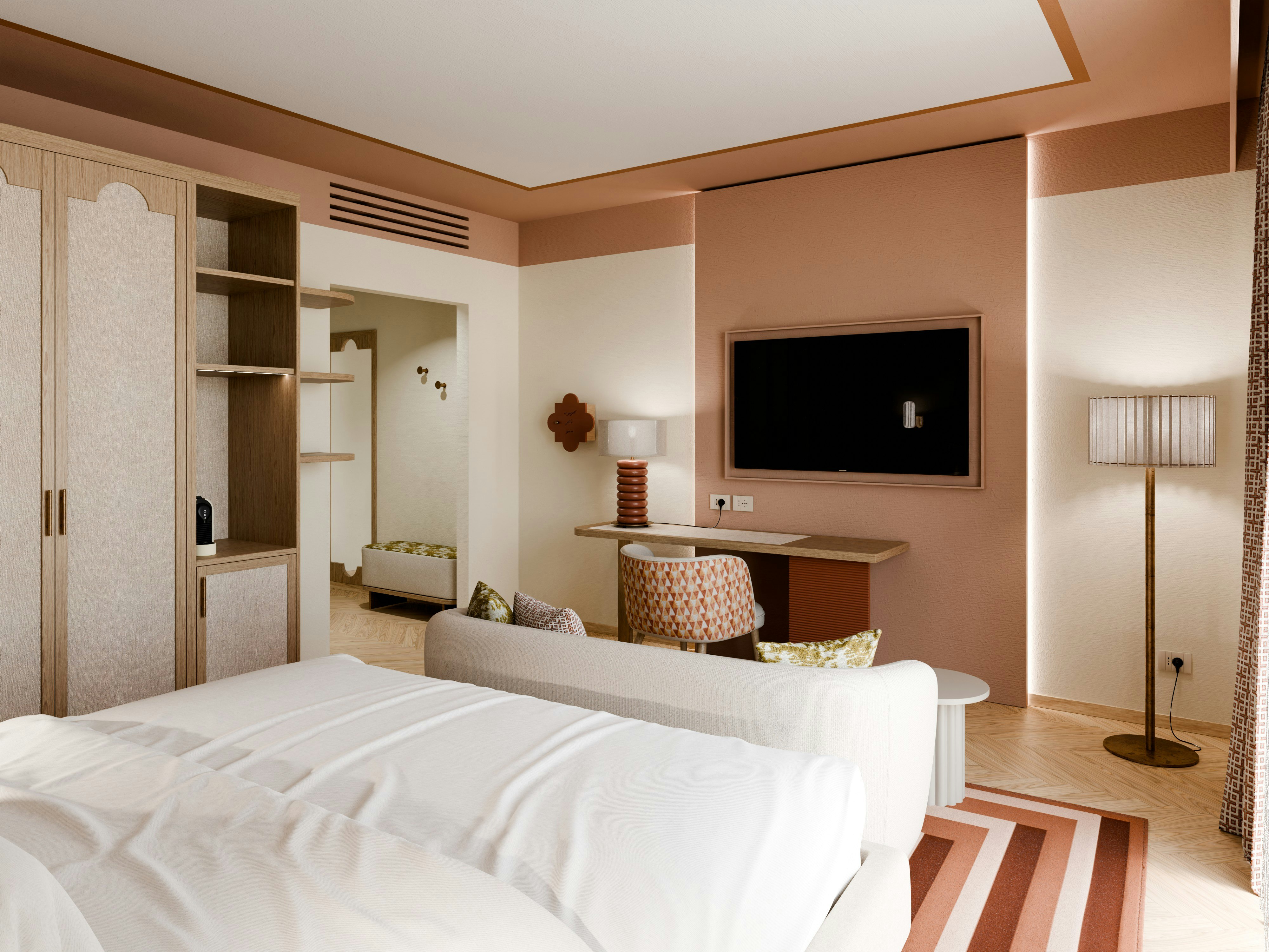 GUEST ROOM, KING BED