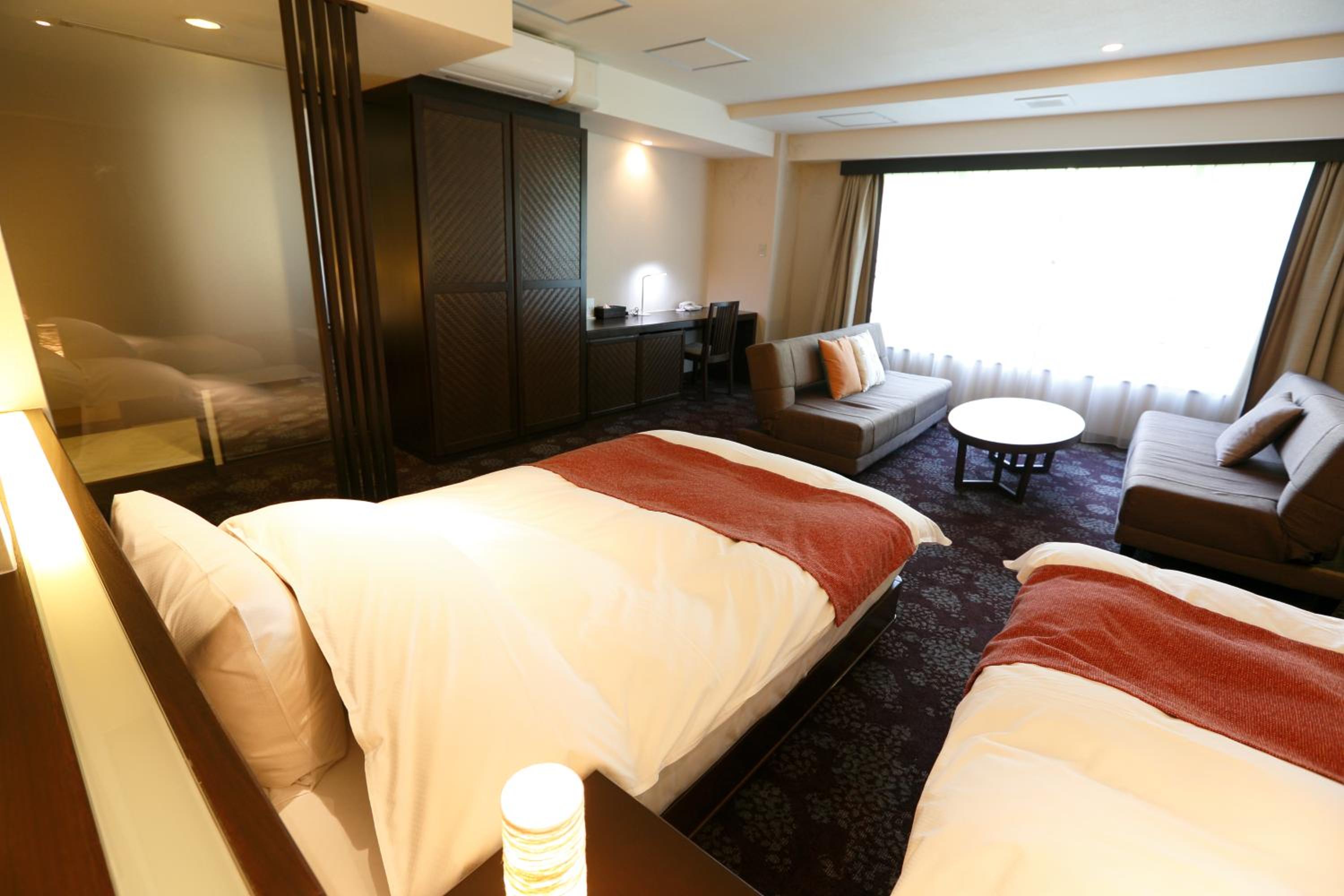 Semi Room, Junior Suite, 2 Semi Double Beds, Sofa