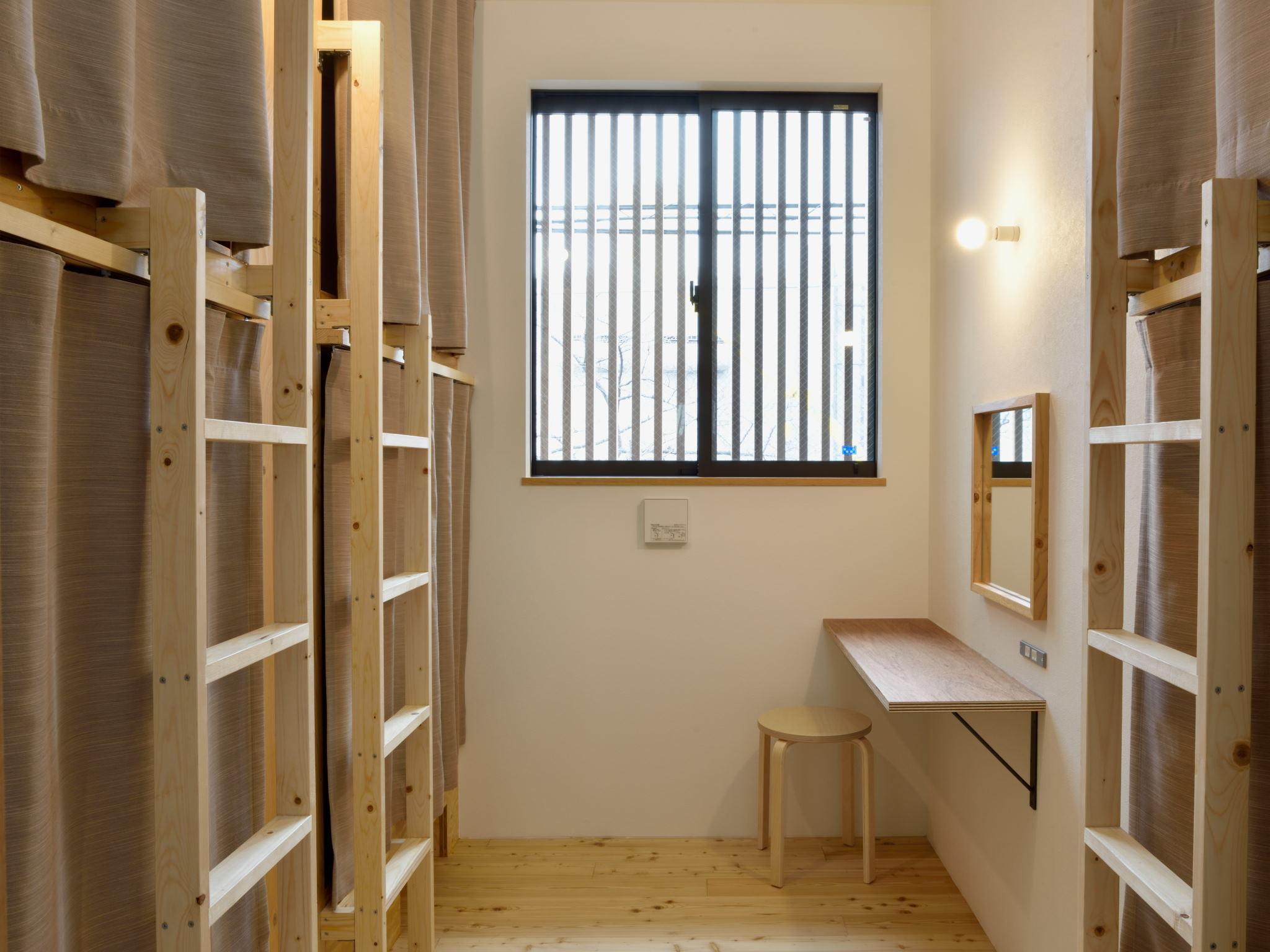 Mixed Dorm, 6 Beds, 3 Bunk Beds
