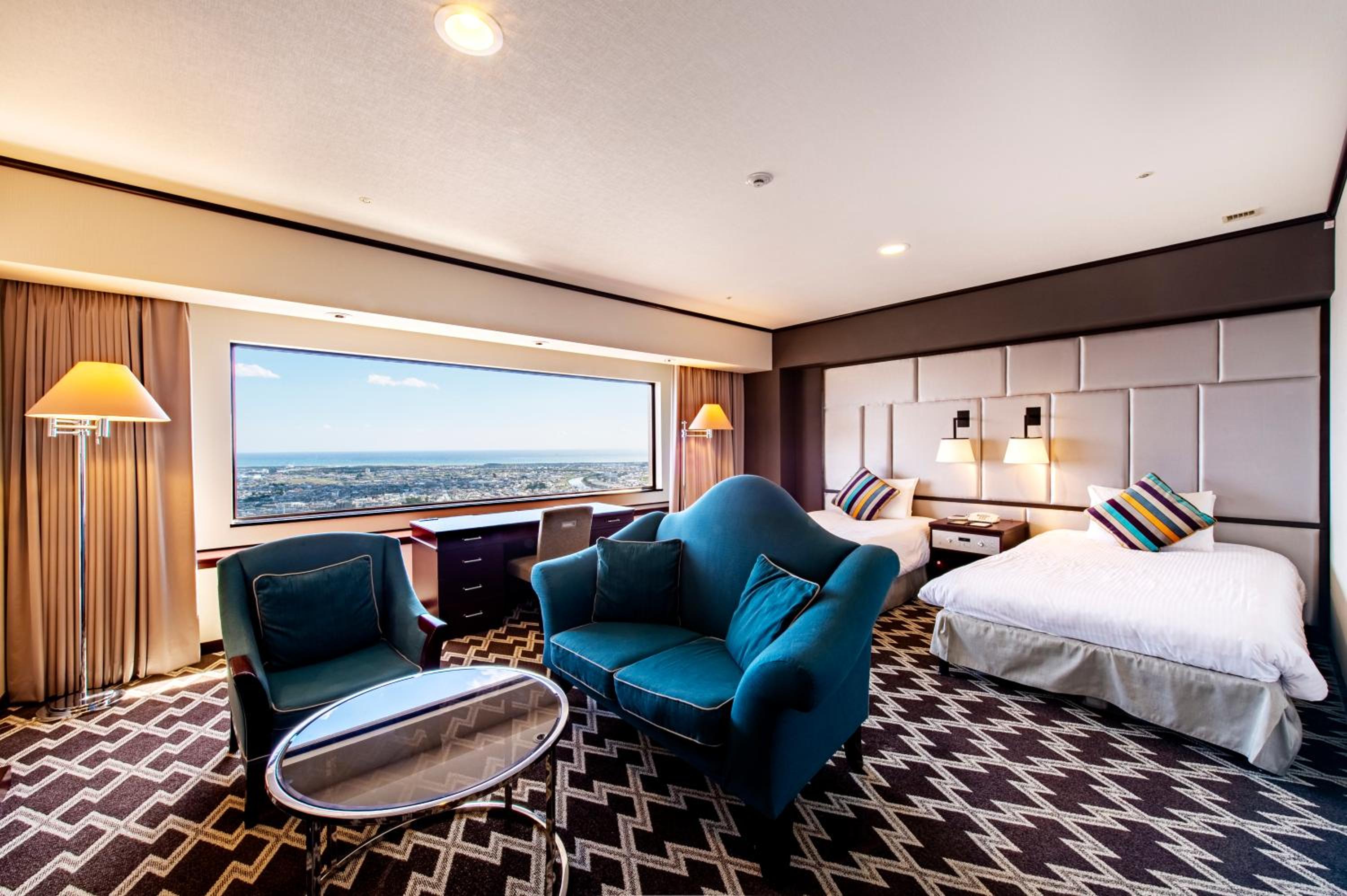 Premium, Deluxe, Twin Beds, Comfort Floor