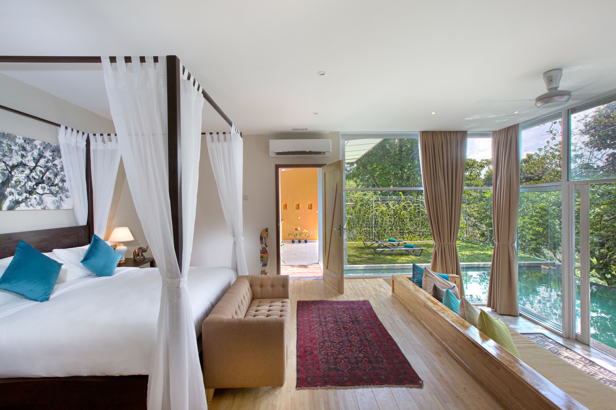 Kuang, Villa, King Bed