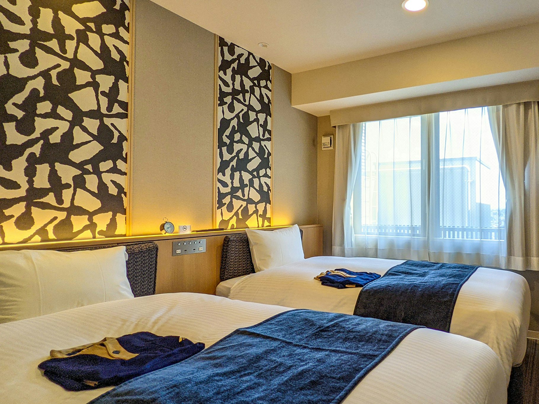 غرفة اقتصادية بسريرين منفصلين
