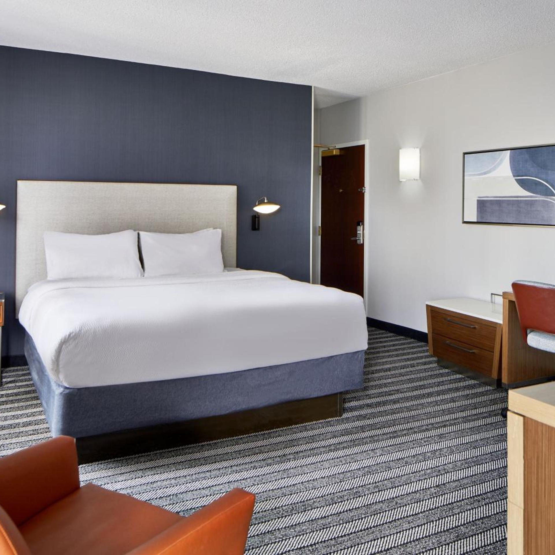 Renovated, King Bed, City View