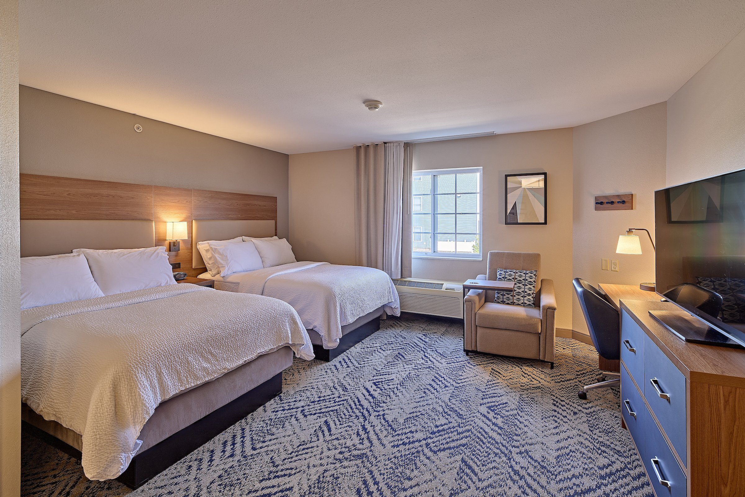 استوديو بسريرين مزدوجين، Candlewood Suites Peoria At Grand Prairie 2/5