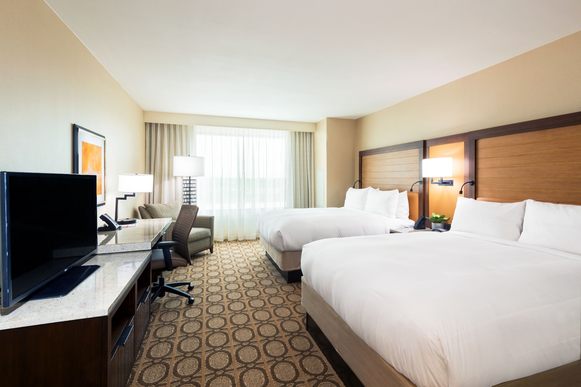 غرفة بسريرين كوين بإطلالة على الجبل، Denver Marriott Westminster 3/6
