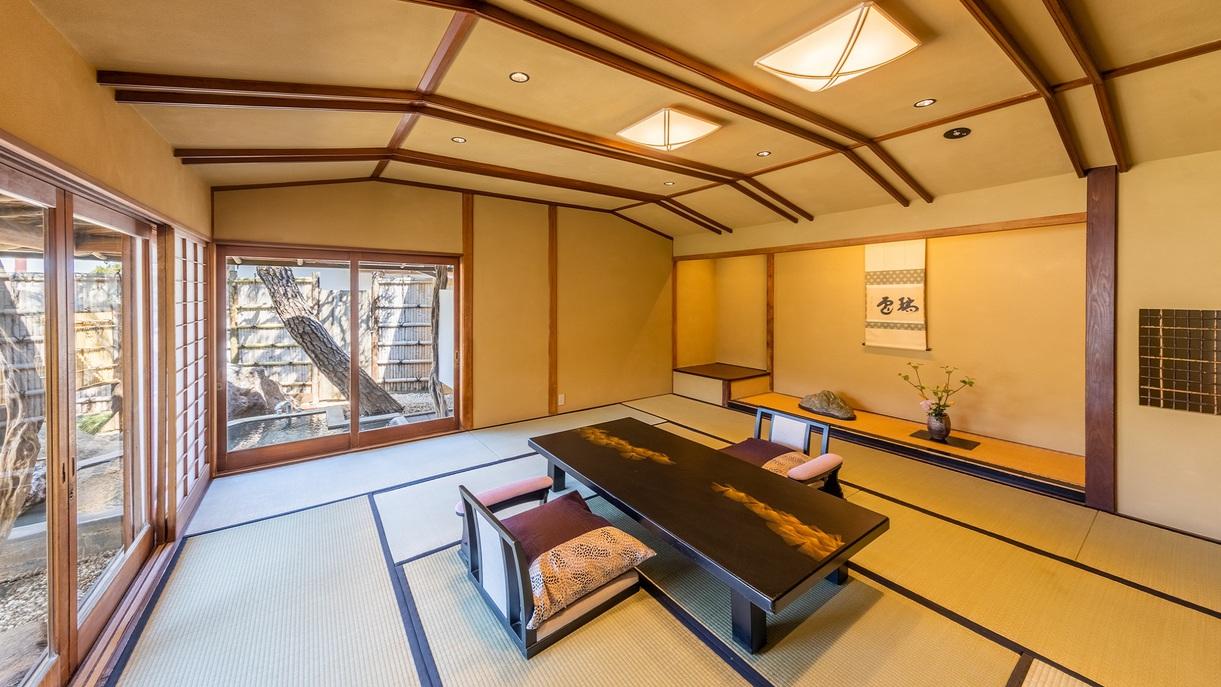 Japanese, Deluxe, Villa, Garden View, Outdoor Bath