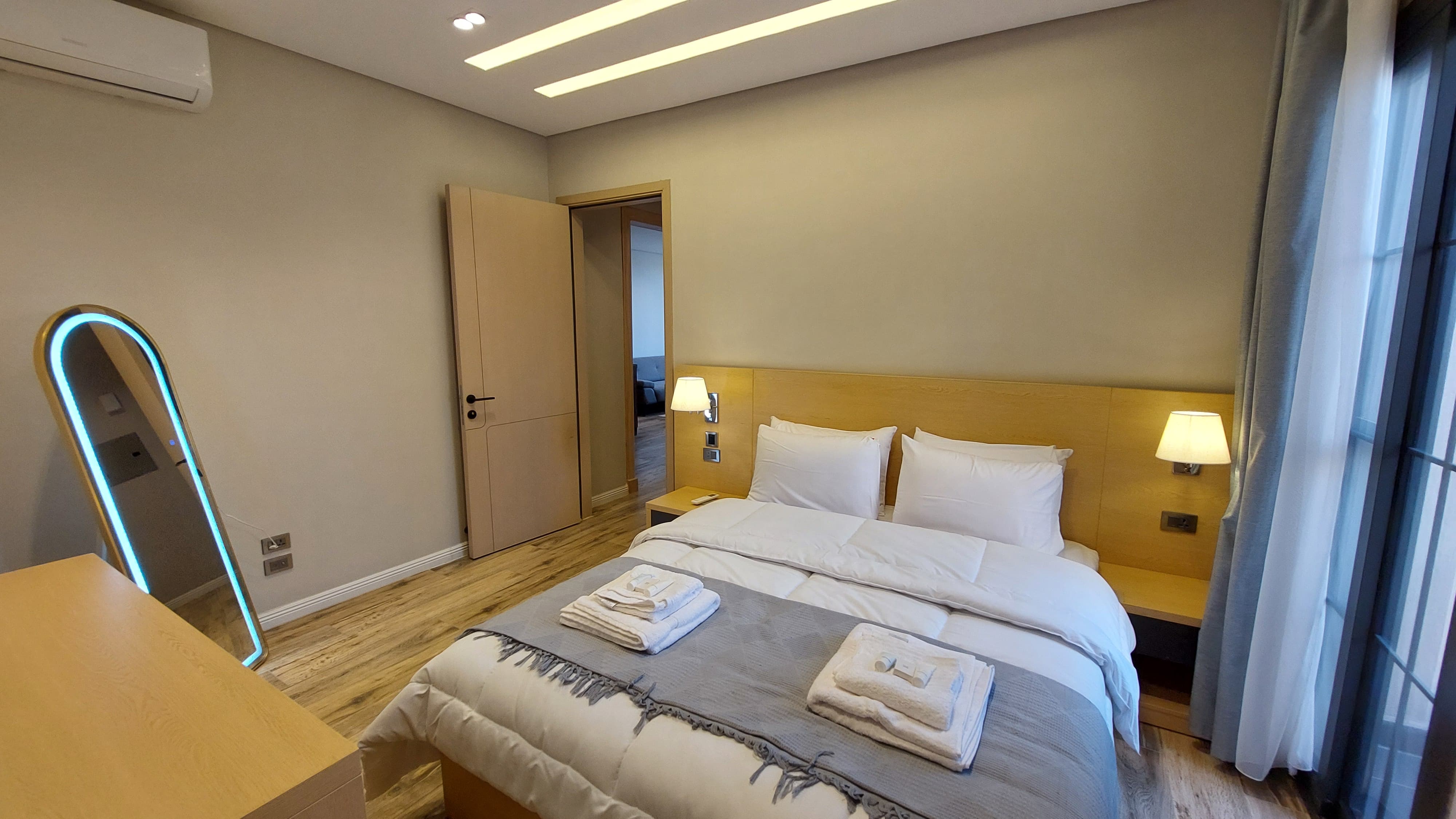 Two Bedroom Apartment with Balcony and View