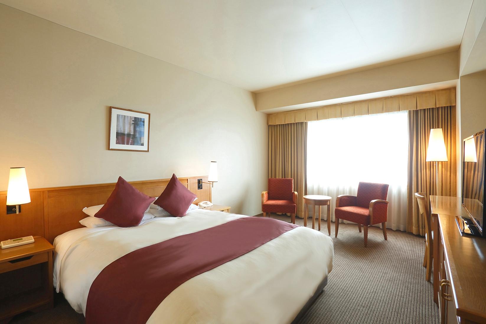 Premium, Double Bed, Night View