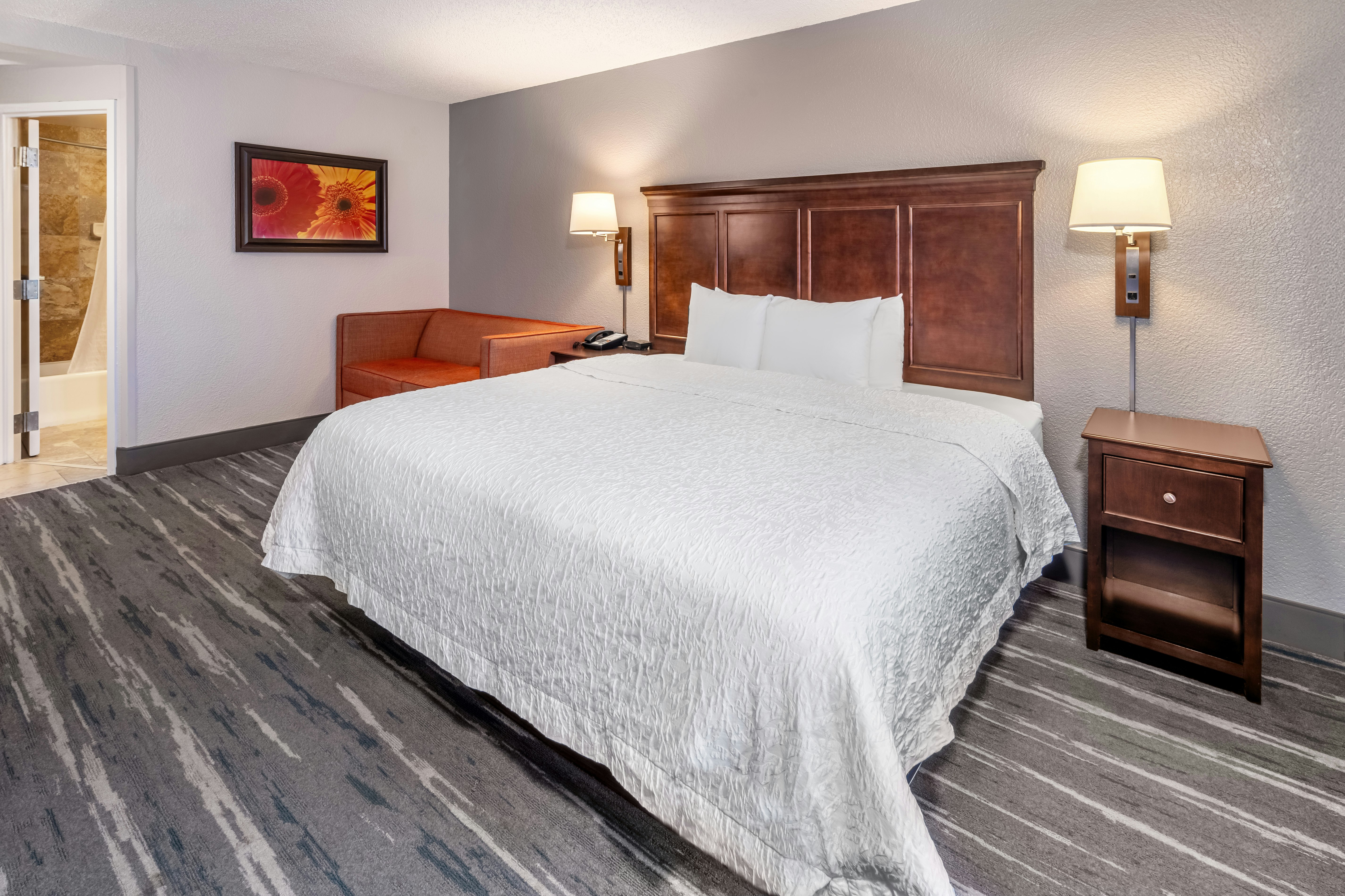ROOM, KING BED, SOFA