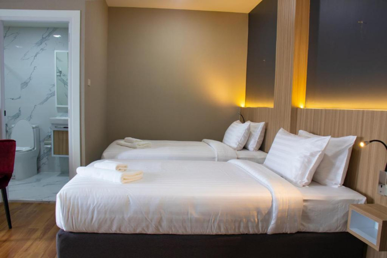 Suite, Twin Beds, Hot Tub