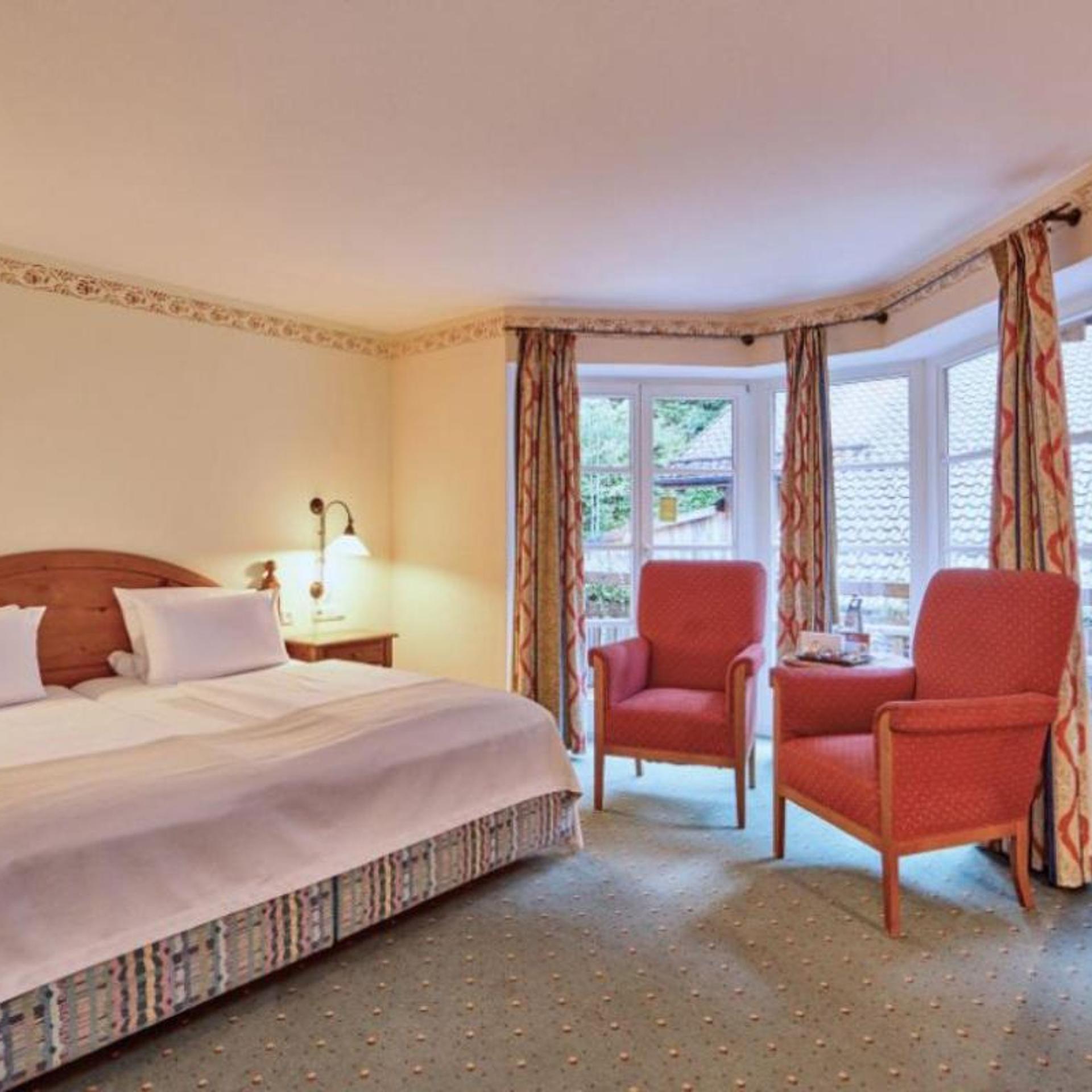 Comfort, 1 Double and 1 Single Bed, Balcony, Separate Building