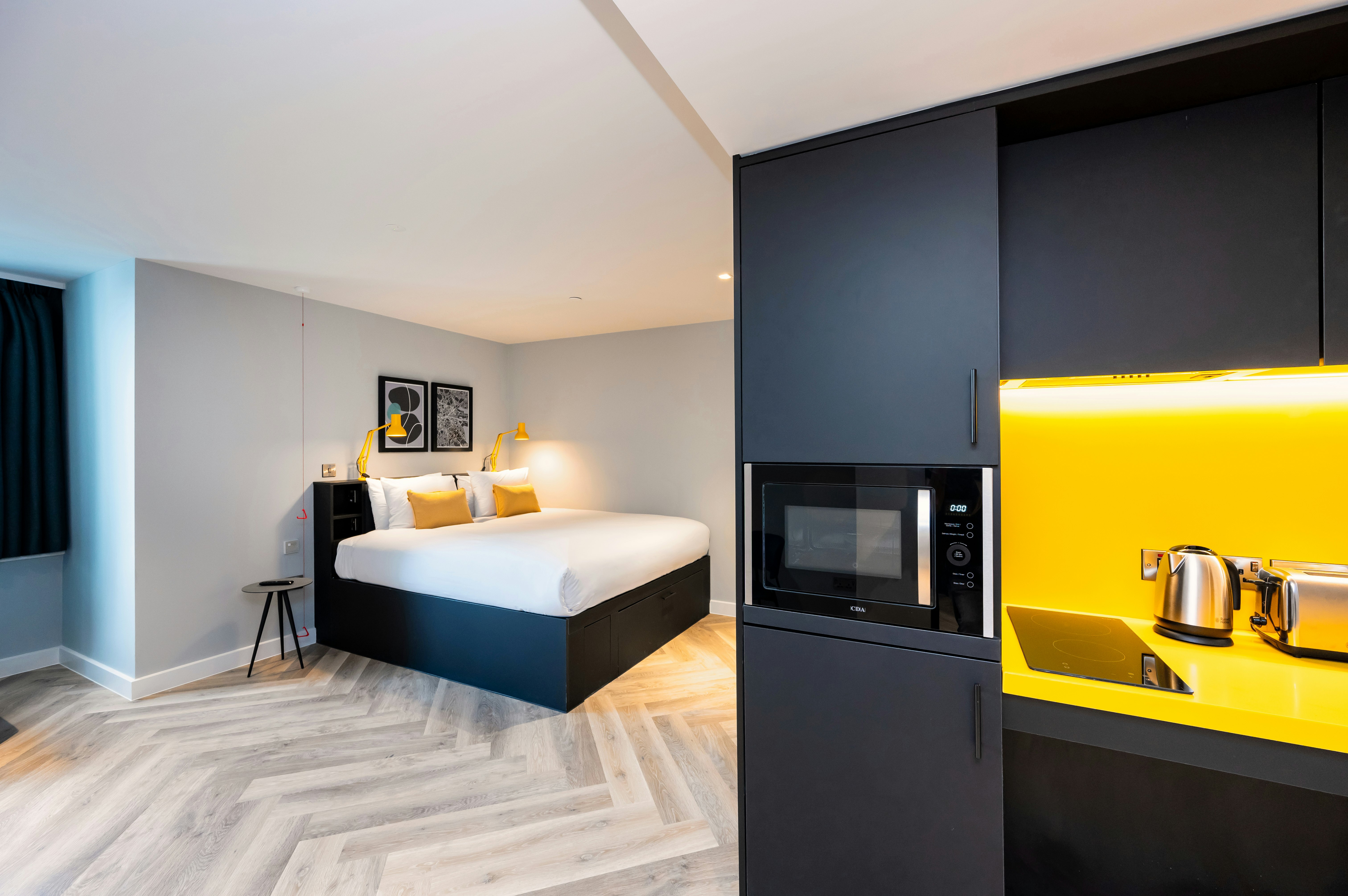Studio, Double Bed, Sofa, Accessible, Staycity Aparthotels Dublin City Centre 9/10