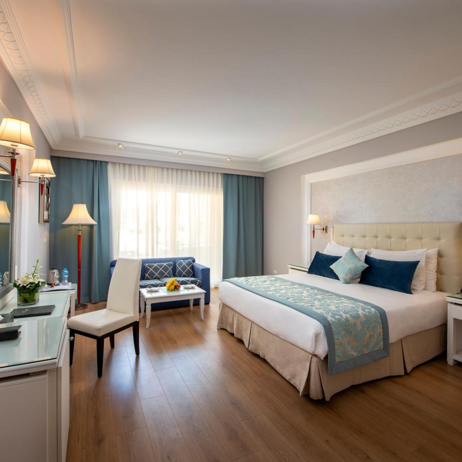 Room, King Bed, Sea View