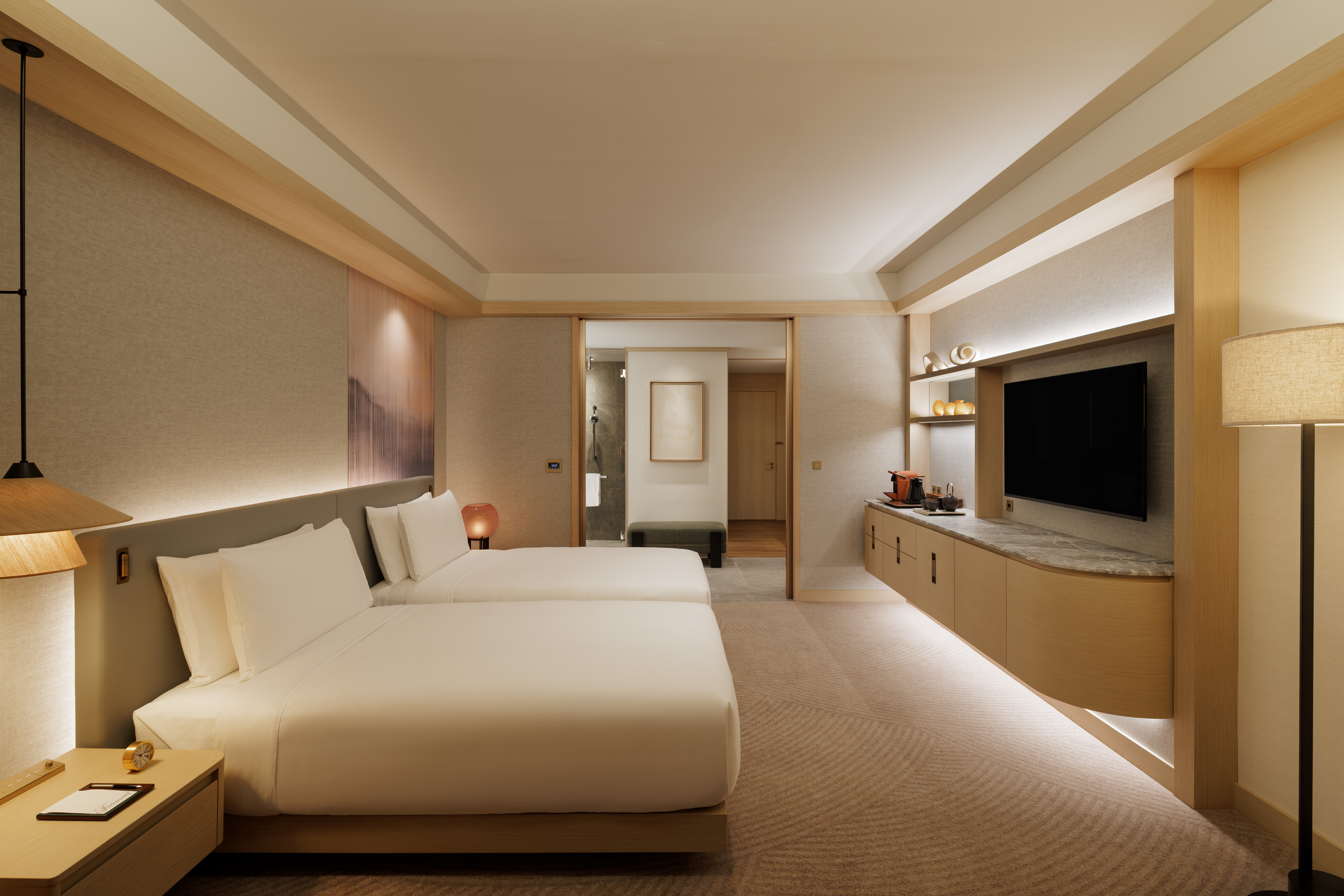 Fairmont, Twin Beds, Bay View, High Floor