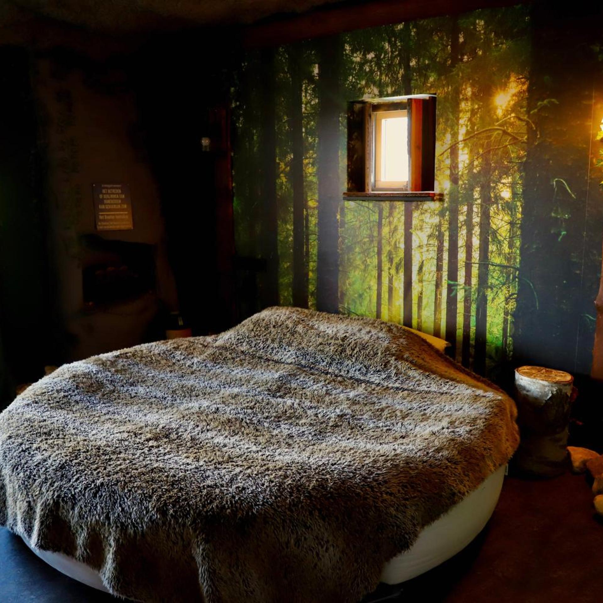 Theme, Double Bed, Balcony