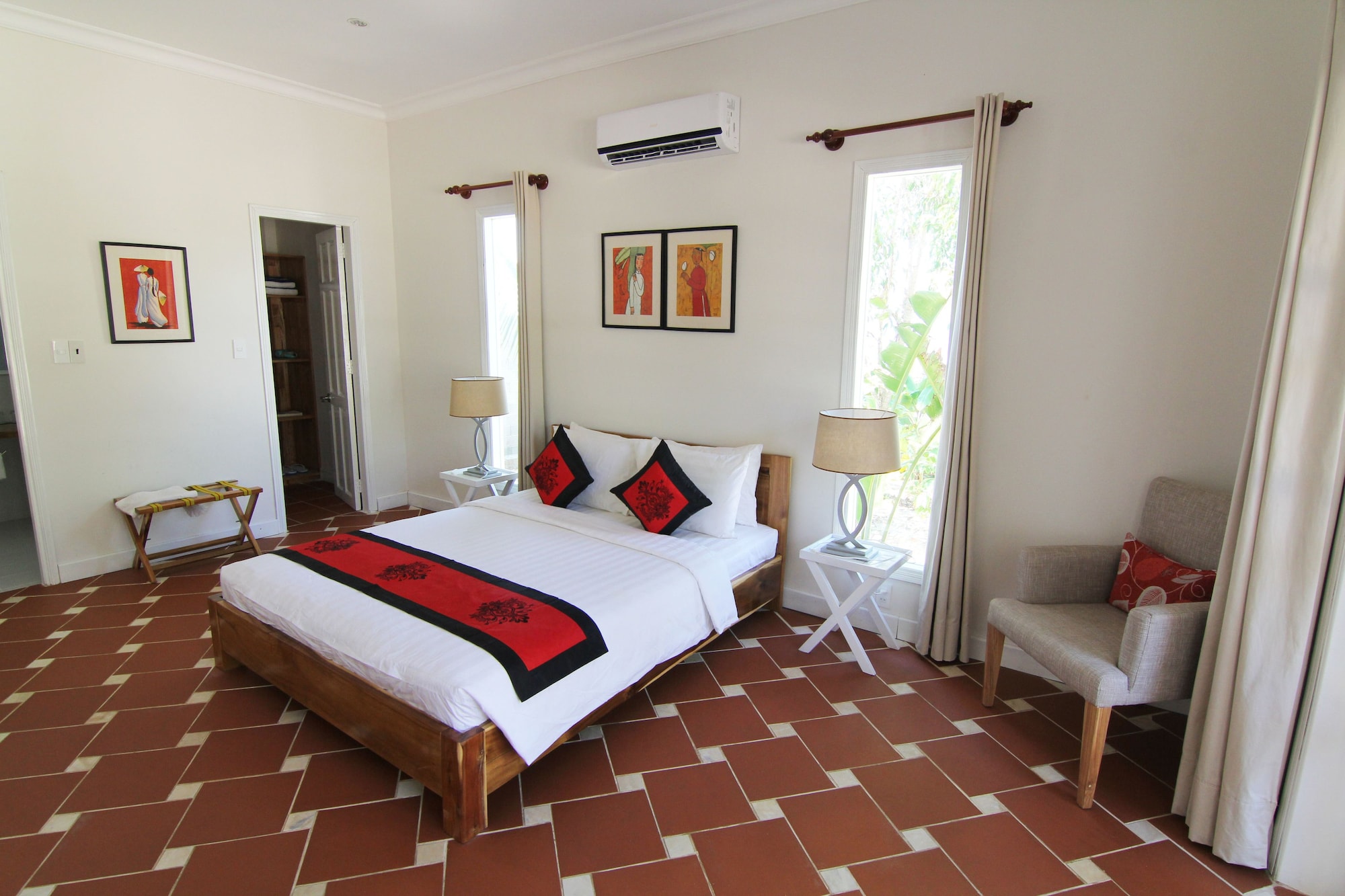 ROOM, DOUBLE BED, GARDEN VIEW