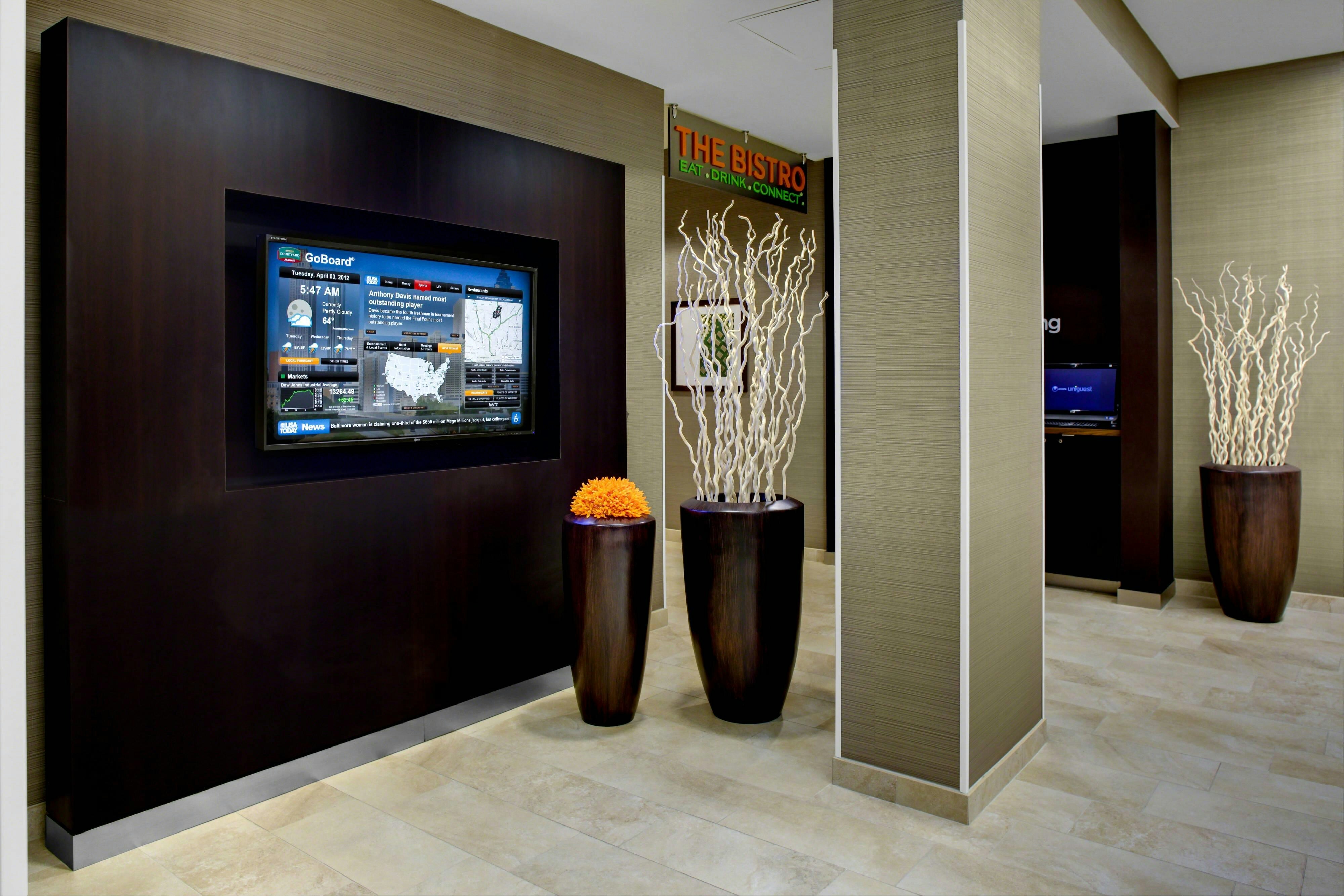 Lobby at Courtyard Atlanta Buckhead, ATLANTA - GA