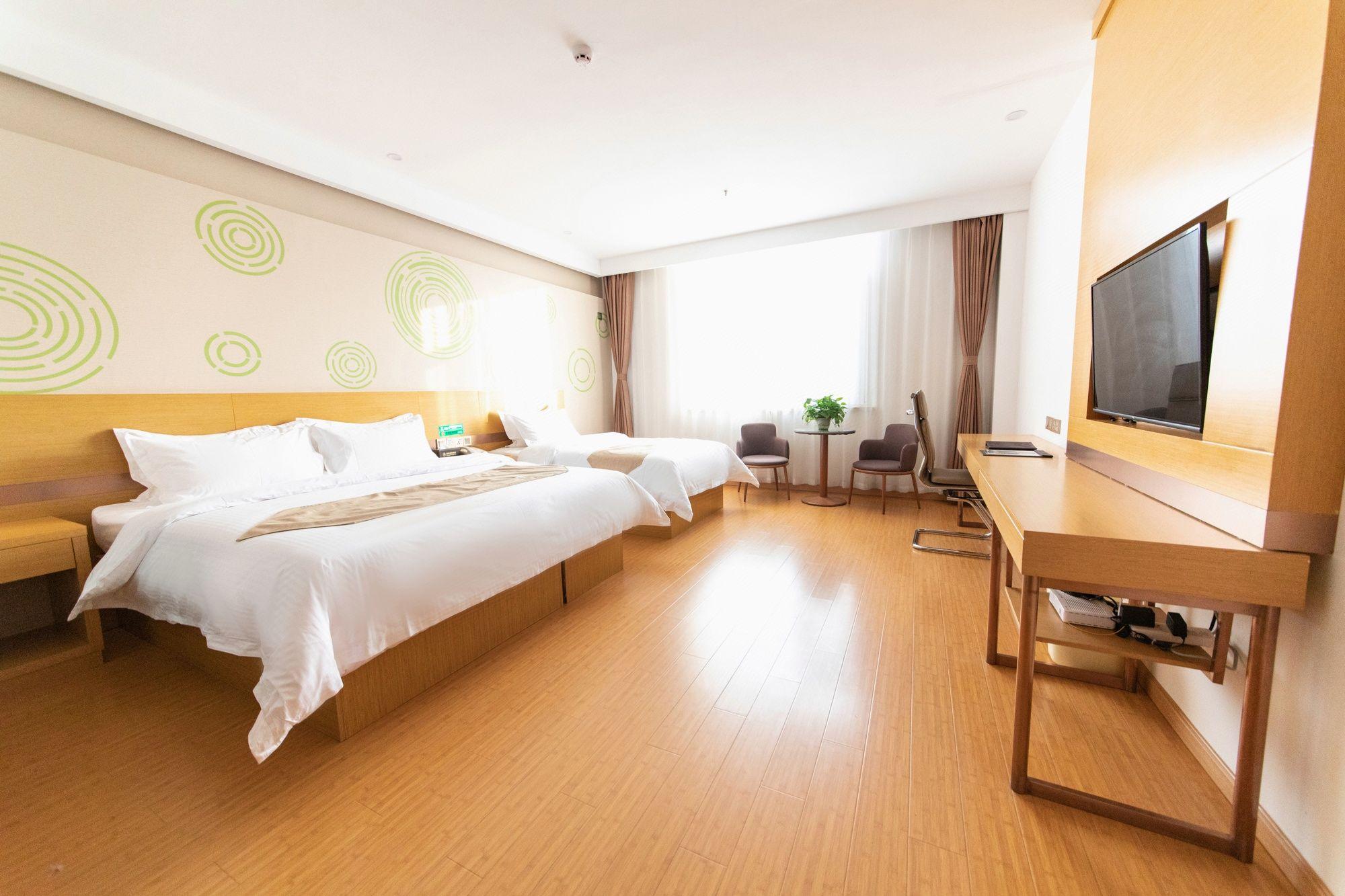 Room at GreenTree Inn Baoding City Zhuozhou Railway Station Store, BAODING