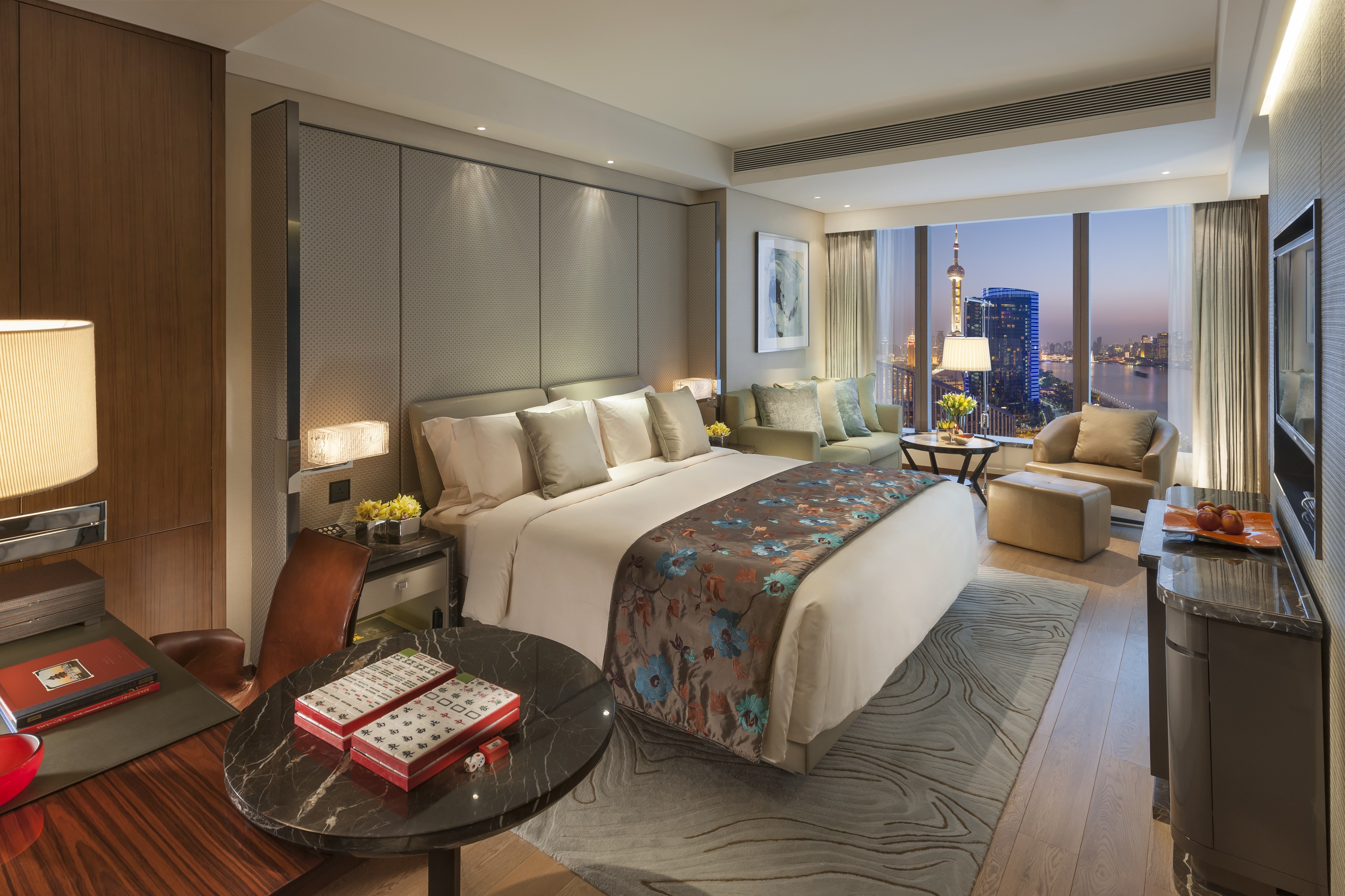 Mandarin, Club, King Bed, River View