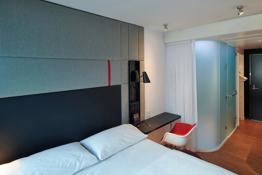 غرفة بسرير كينج في طابق مرتفع، citizenM Washington DC NoMa 2/10