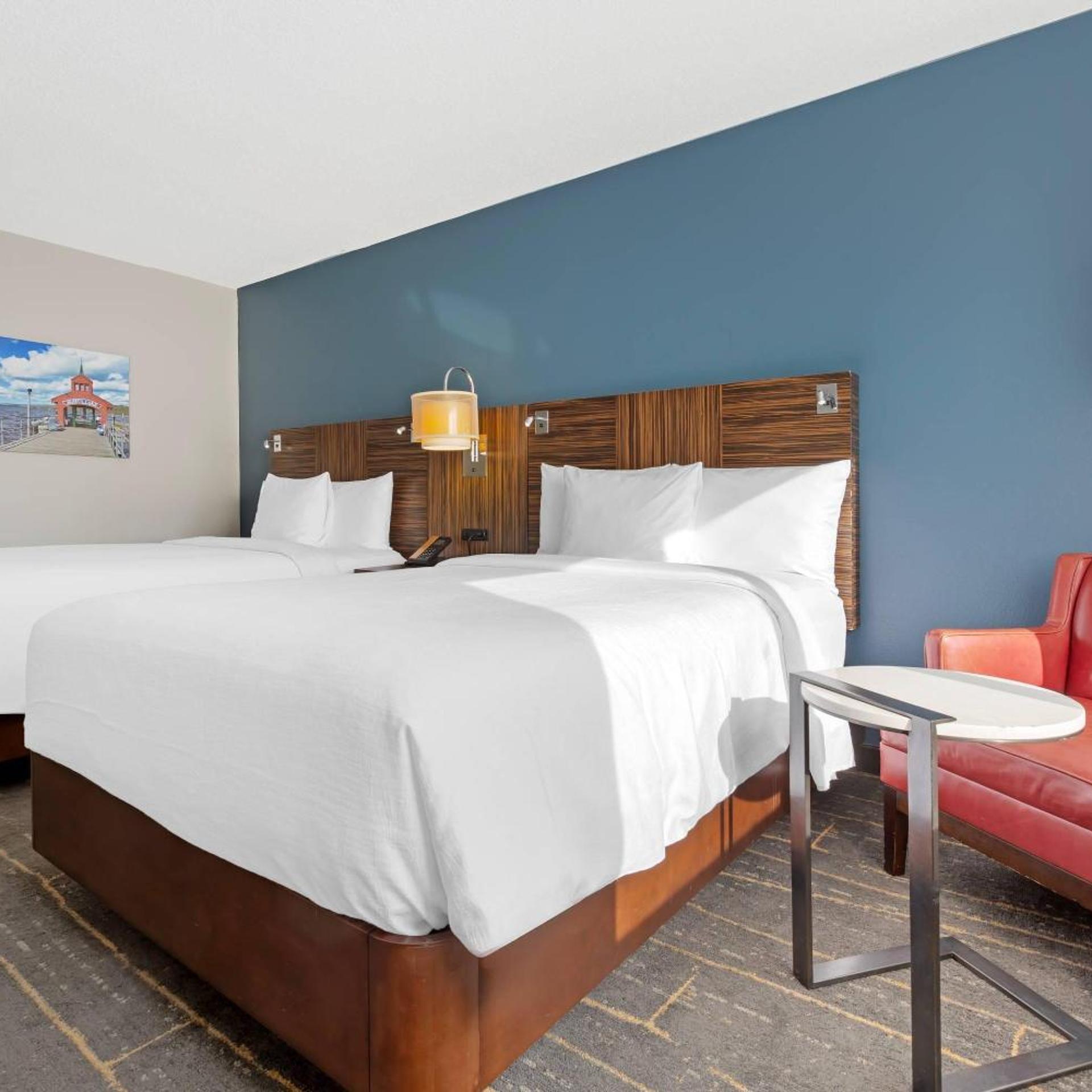 Room, 2 Double Beds, No Elevator