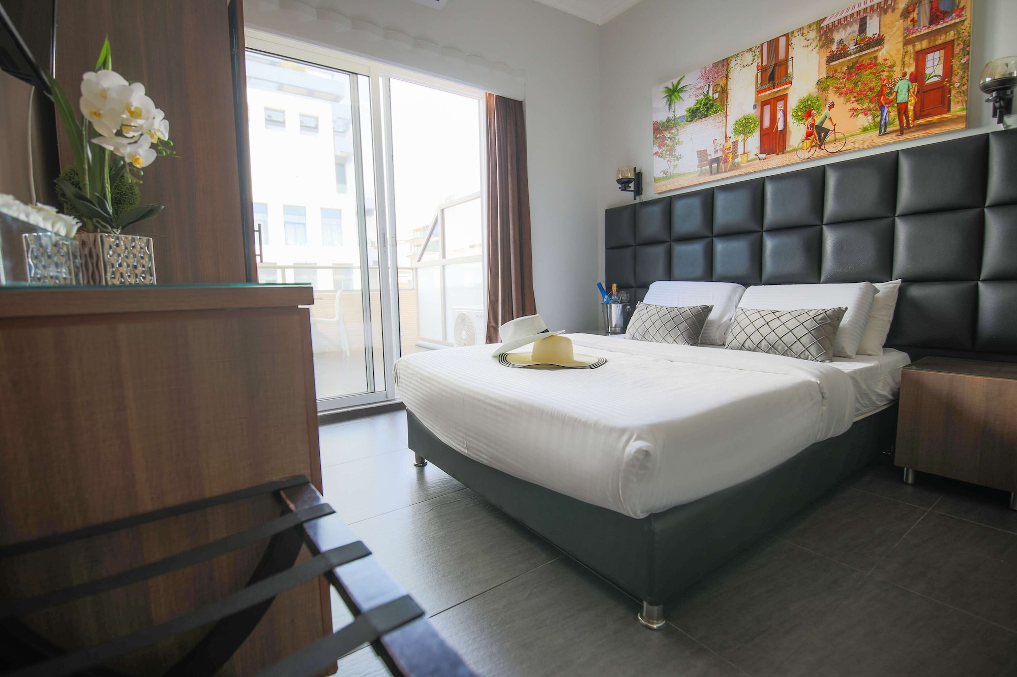 ROOM, DOUBLE BED, SEA VIEW, BALCONY