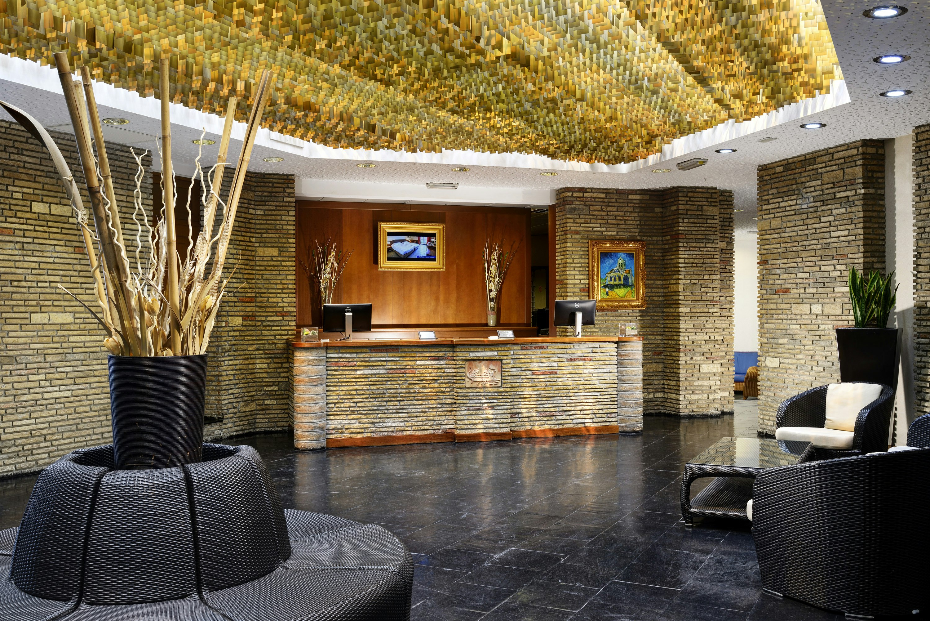 Lobby at UNAHOTELS Capotaormina, TAORMINA
