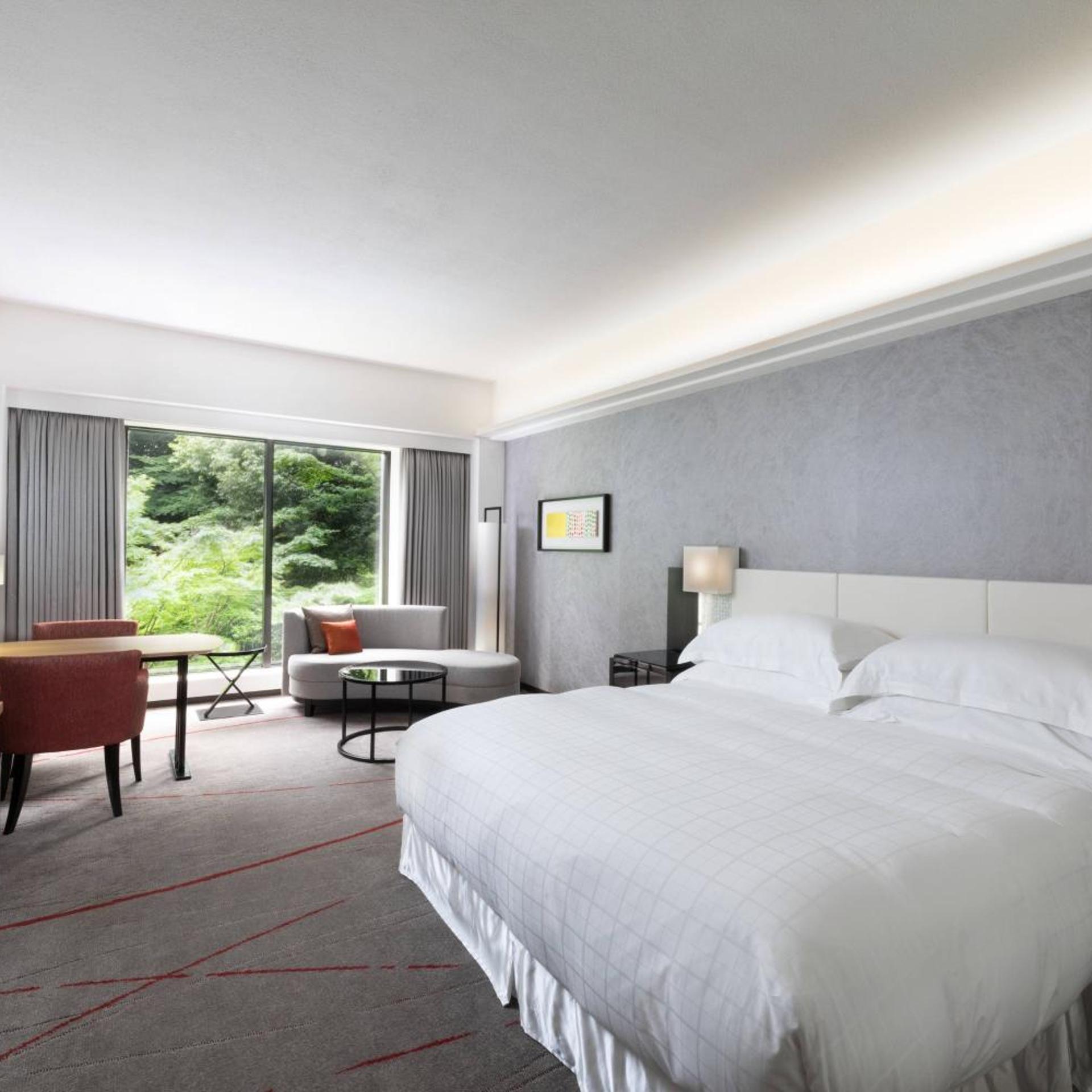 Miyabi, Guest Room, Deluxe, King Bed, Club Lounge Access، Sheraton Miyako Hotel Tokyo 2/3