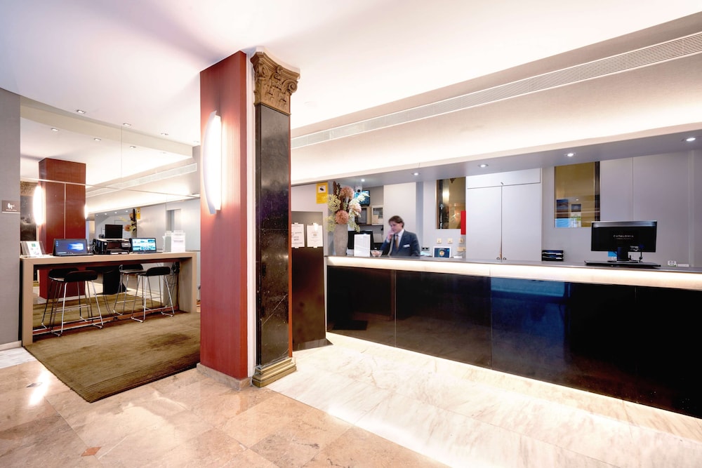 Lobby at Hotel Catalonia Gracia, BARCELONA