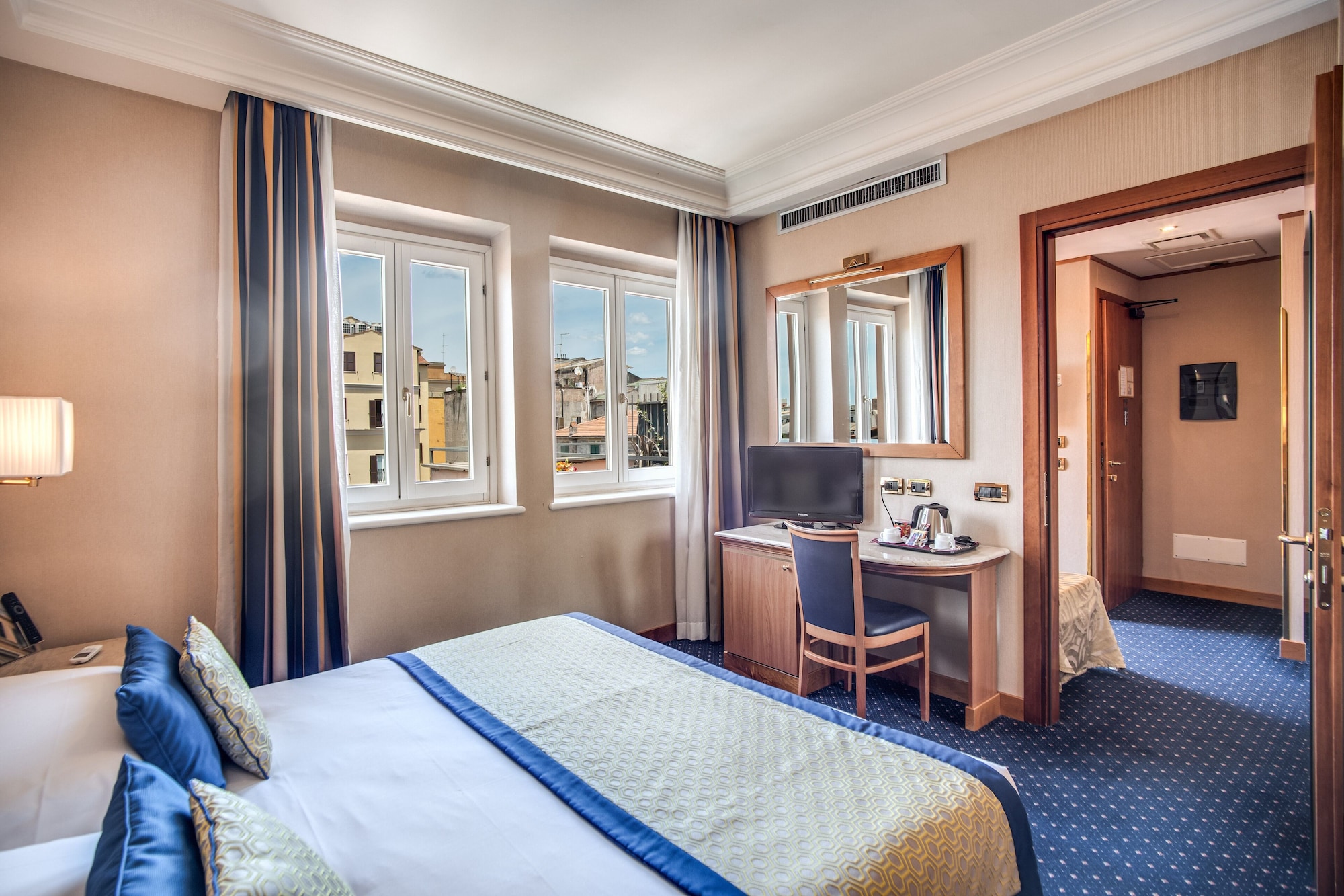 جناح جونيور بسرير كوين بشرفة، Diocleziano Hotel 7/10
